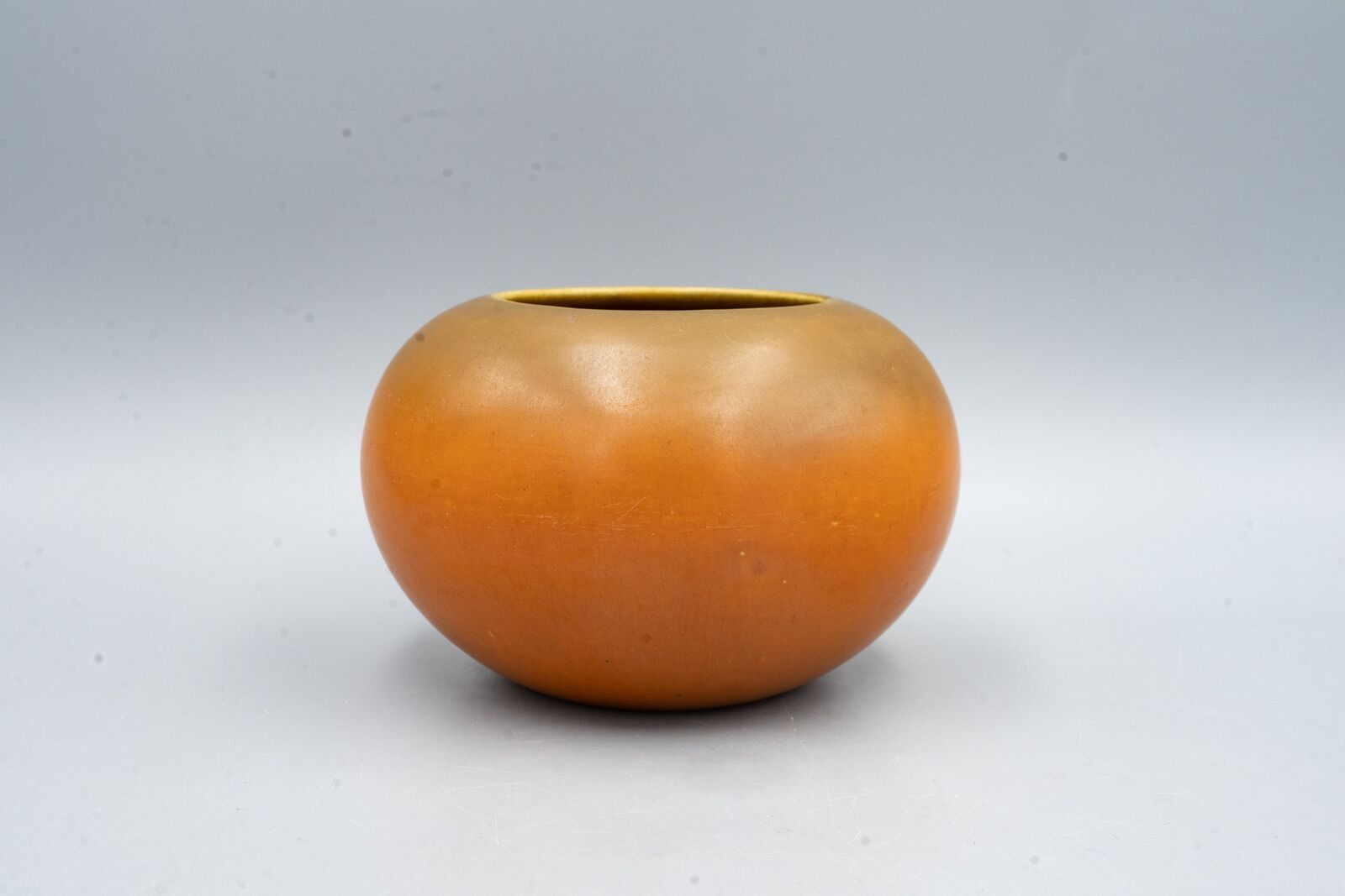Roseville Rosecraft Burnt Orange Vase | Antique Art Pottery