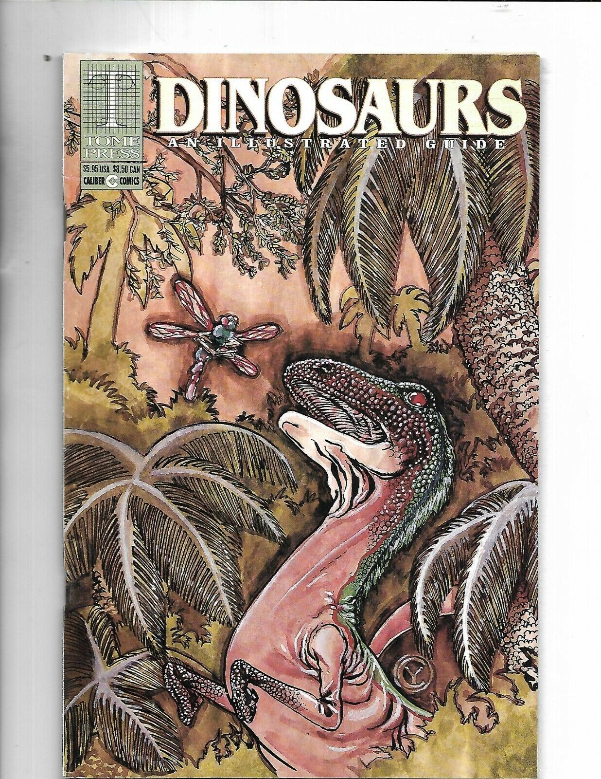 DINOSAURS An Illustrated Guide TOME PRESS - FINE