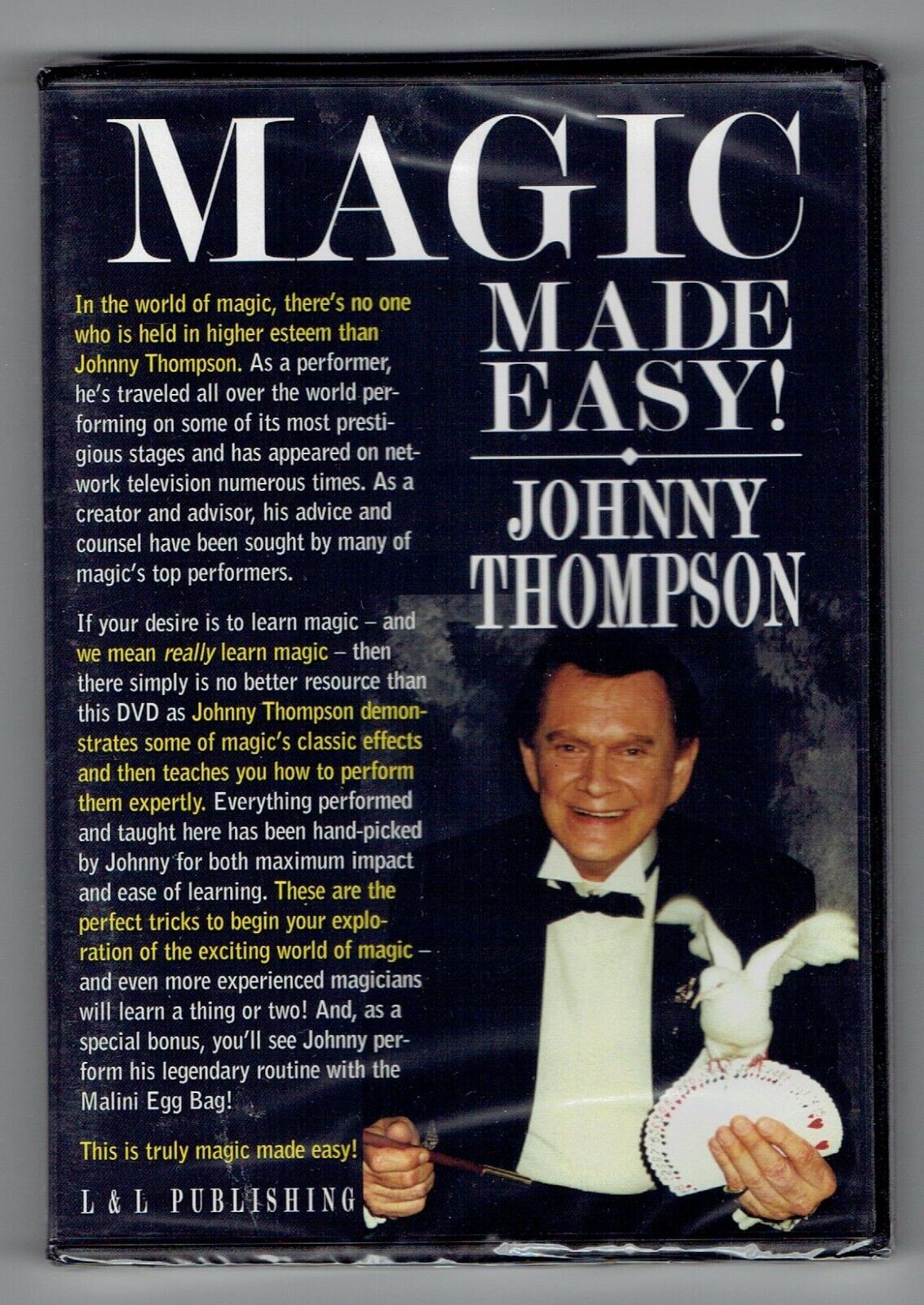 Johnny Thompson\'s Magic Made Easy by L&L Publishing - New Magic DVD