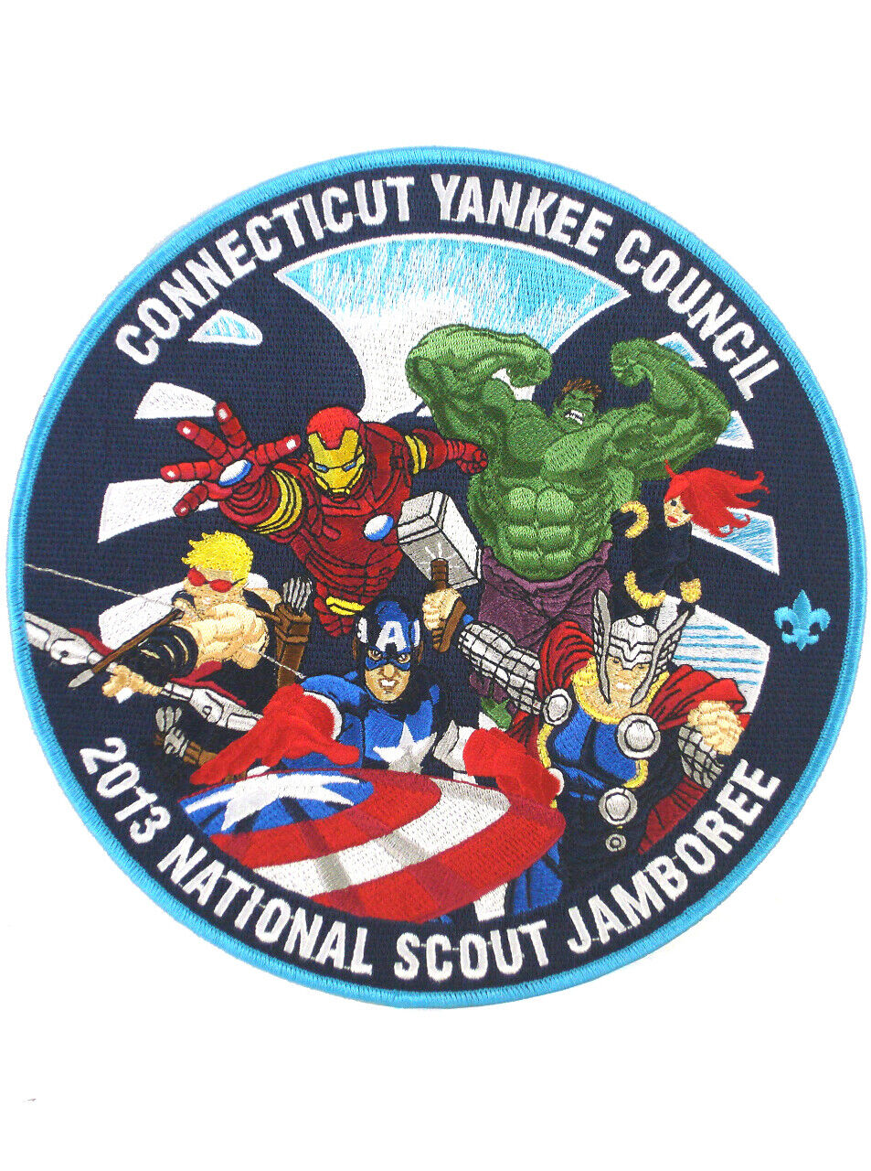 2013 National Scout Jamboree Connecticut Yankee Council Avengers Patch Marvel