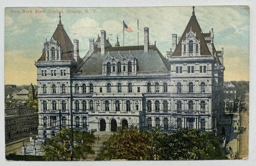 Postcard NY State Capitol Albany New York