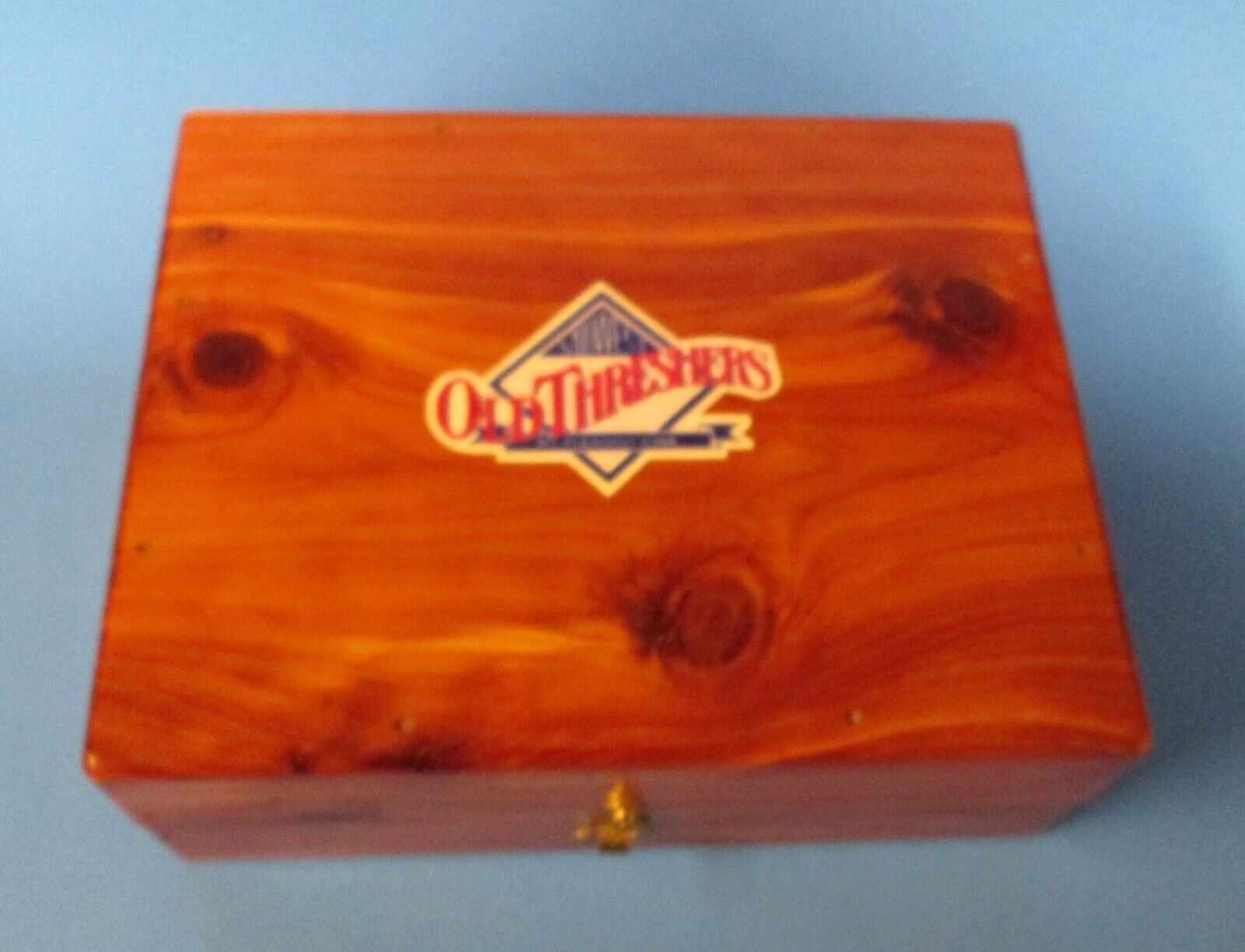 rare Ltd Ed Midwest Old Threshers Mt Pleasant IA wood puzzle w/ box HM 2004  rj