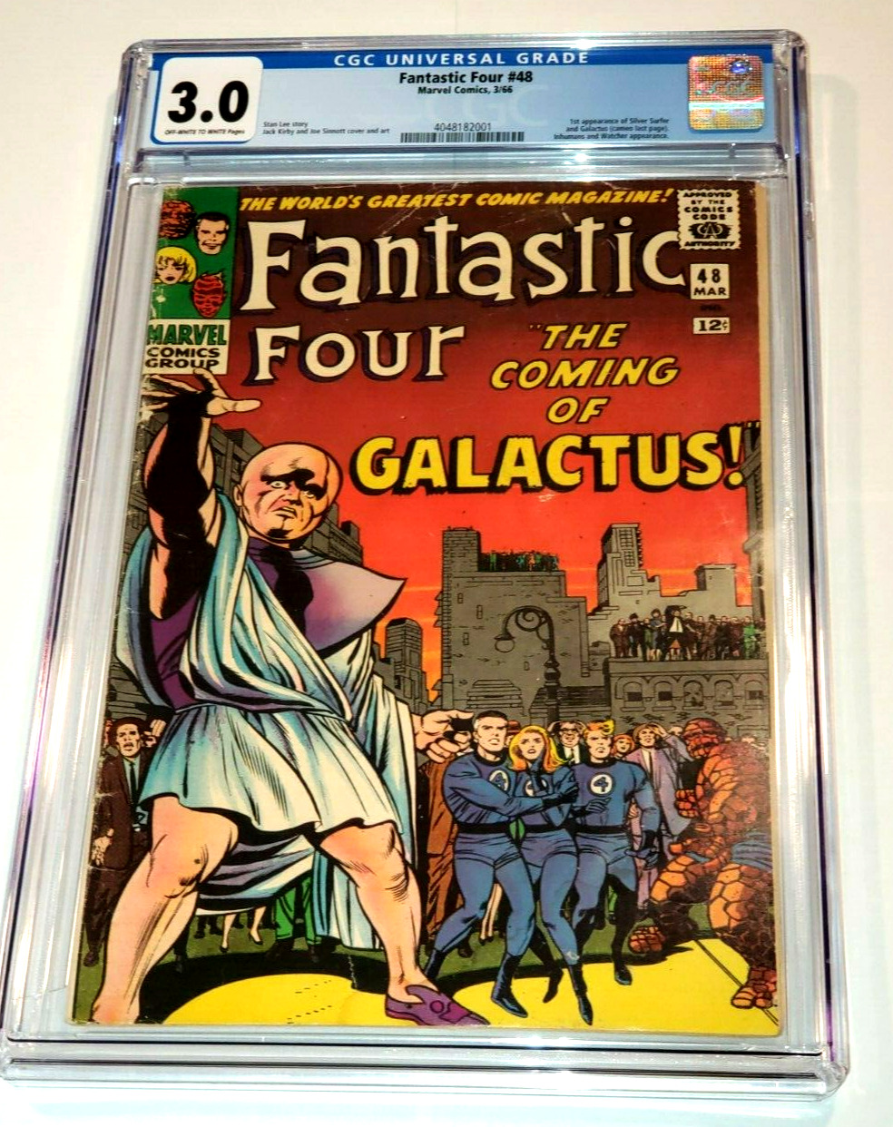 FANTASTIC FOUR #48 1ST SILVER SURFER GALACTUS MAKE OFFER MUST SELL TO PAY RENT
