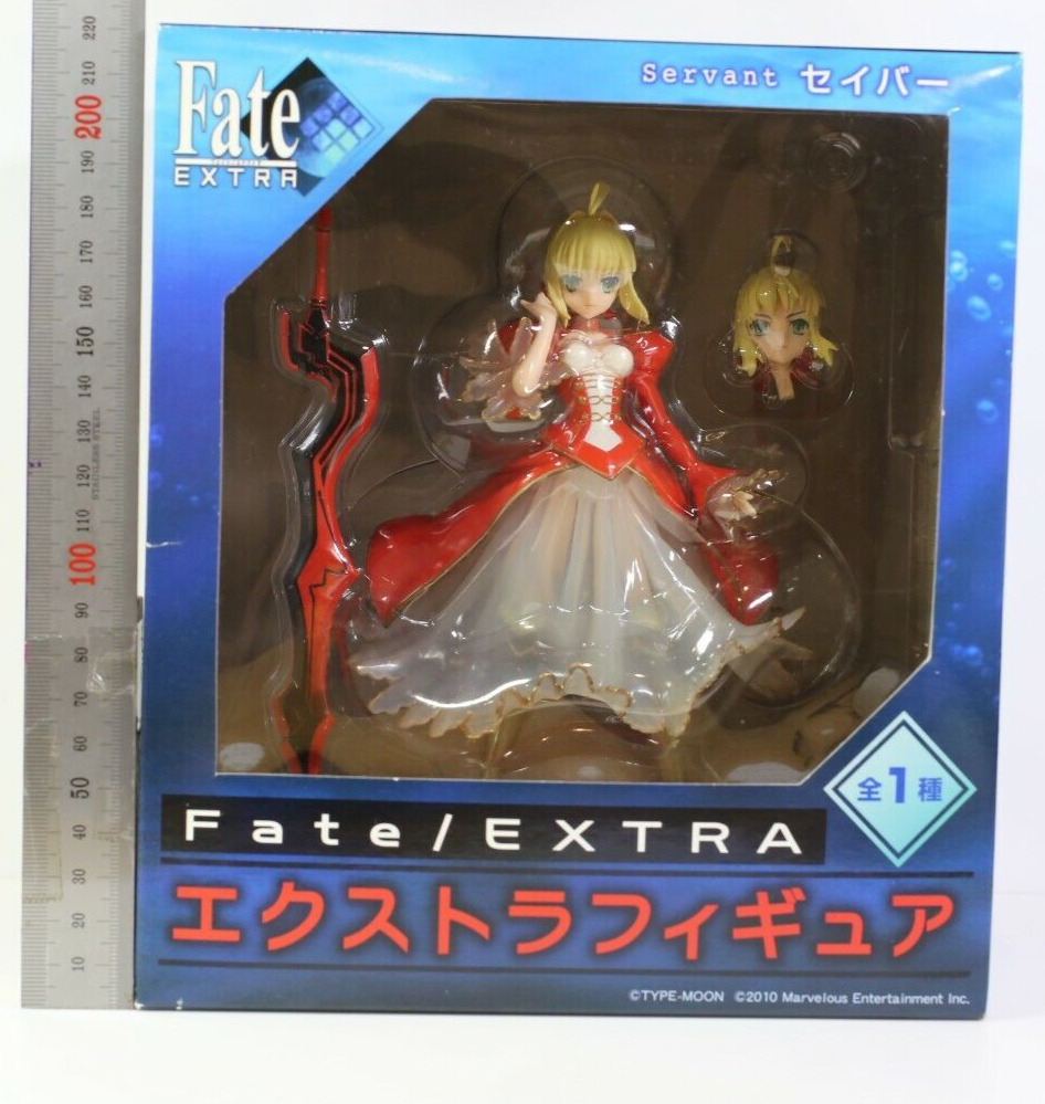 Fate/EXTRA Servant Saber Anime Figure SEGA Prize PVC