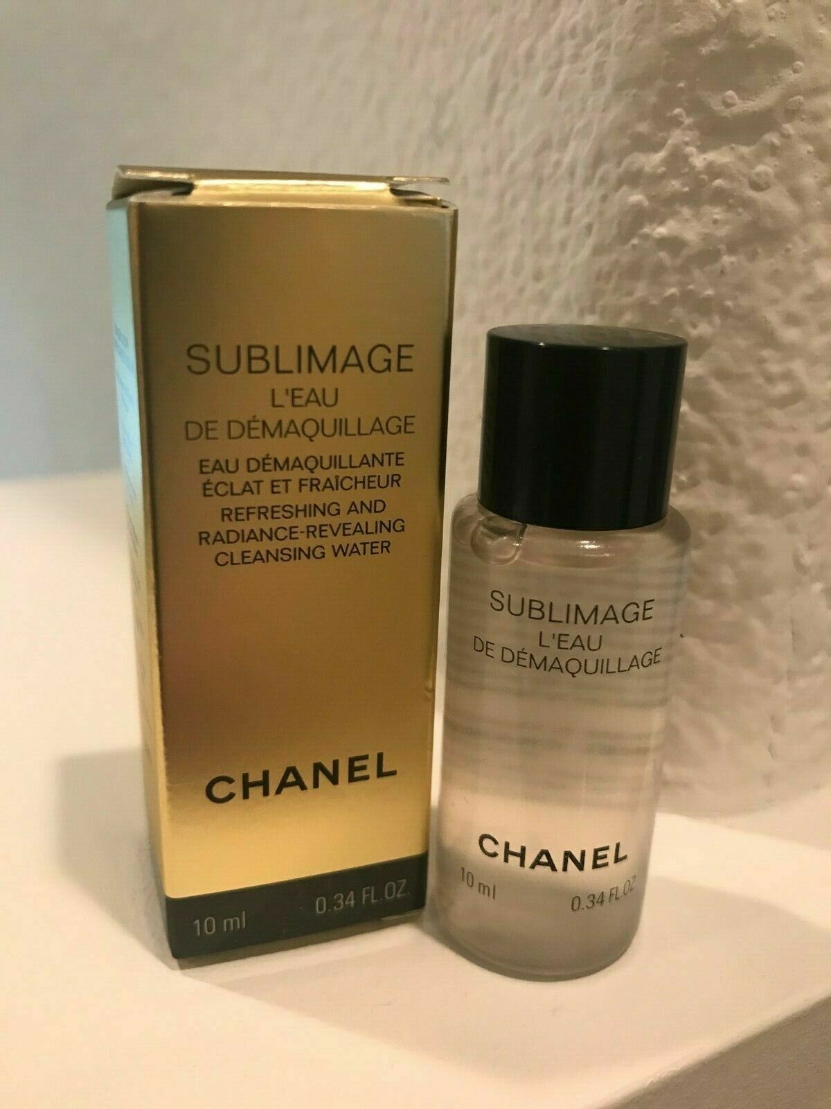 Chanel Sublimage L’ eau de Demaquillage Cleansing Water .34 fl oz  NEW