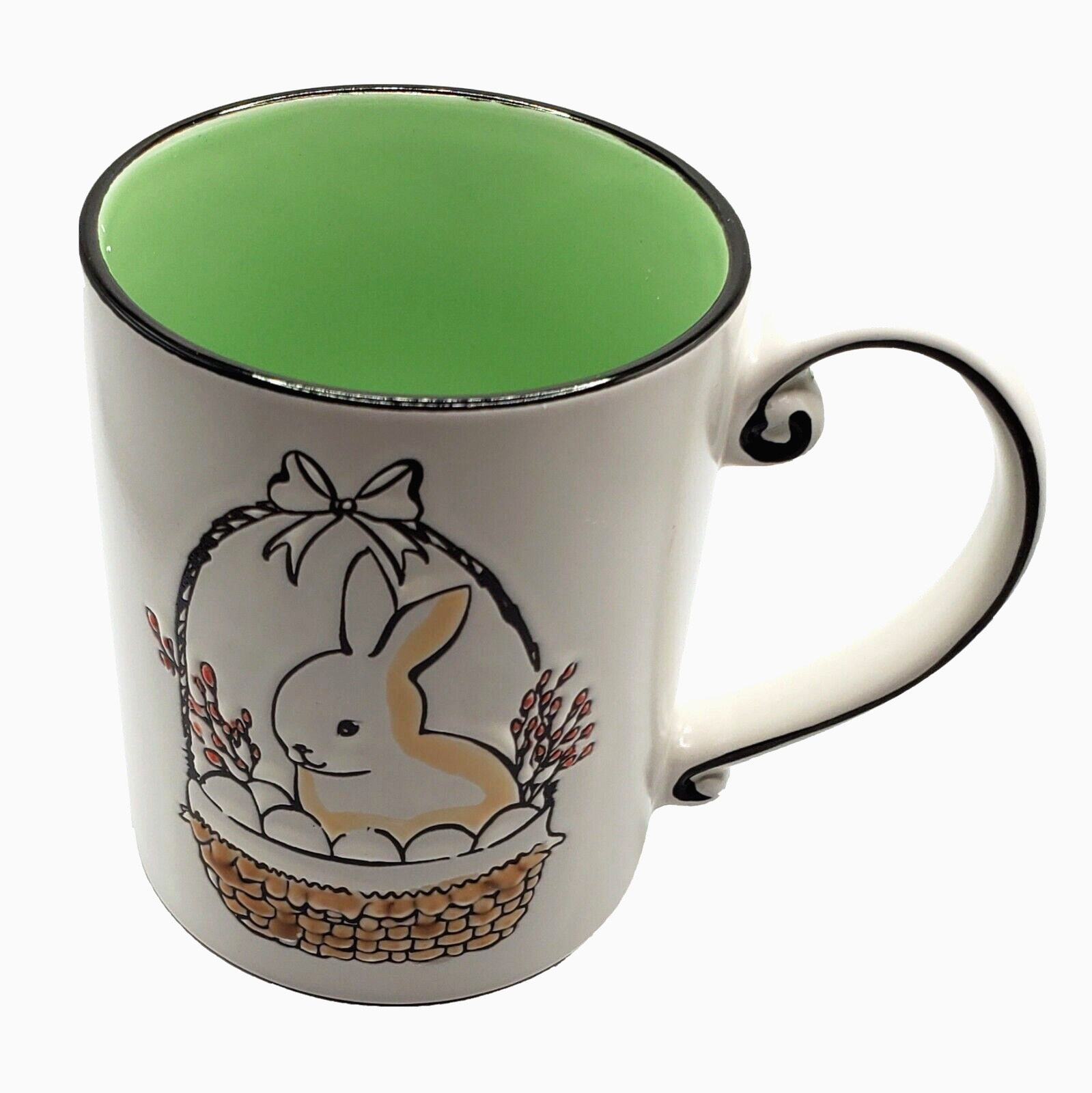 Large Easter Bunny Rabbit Coffee Cup Mug 20 oz