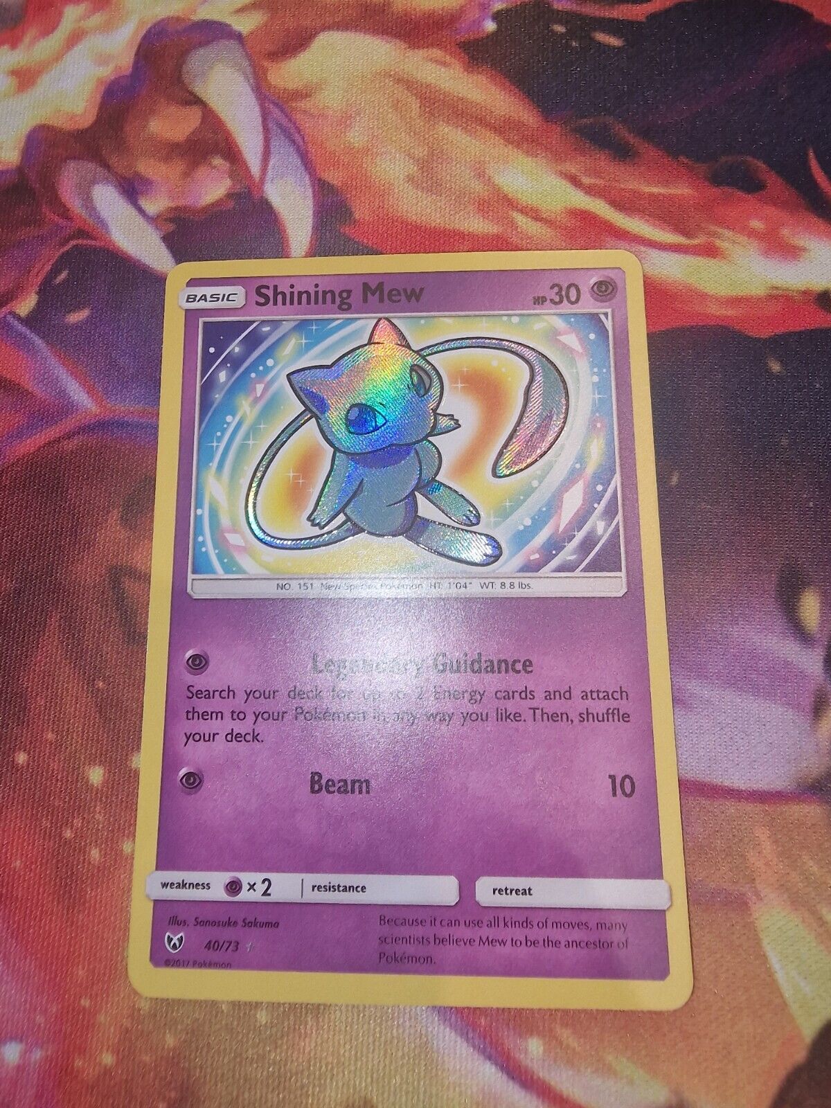 Shining Mew 40/73 Holo Pokemon Card - MINT