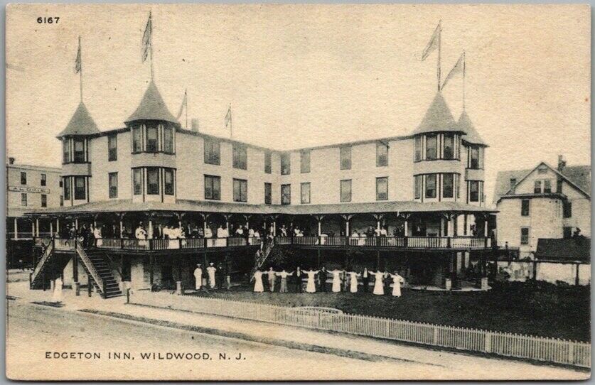 c1900s WILDWOOD, New Jersey Postcard \