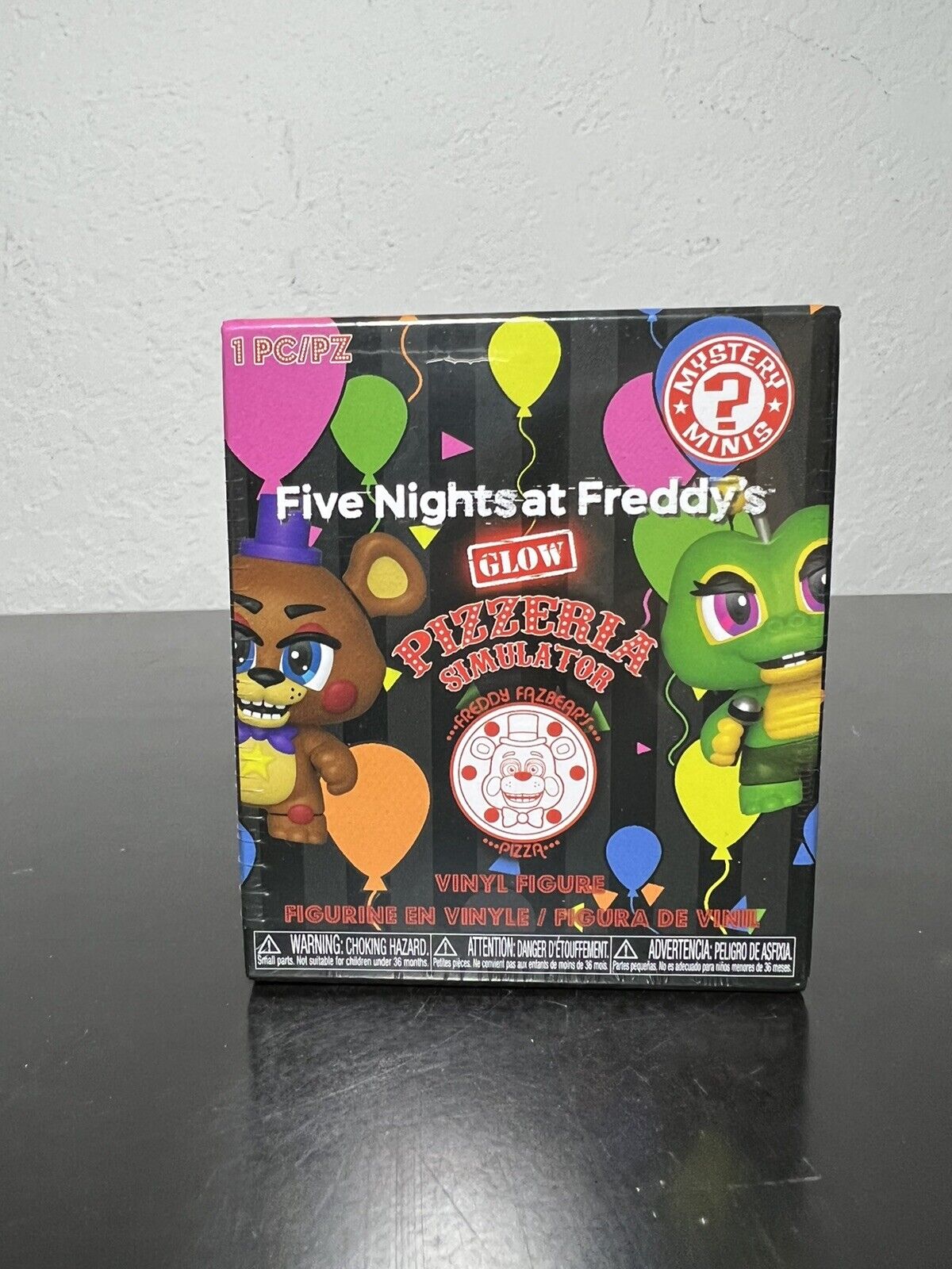 FUNKO Mystery Minis Five Night At Freddy's Glow PIZZERIA SIMULATOR NEW & SEALED