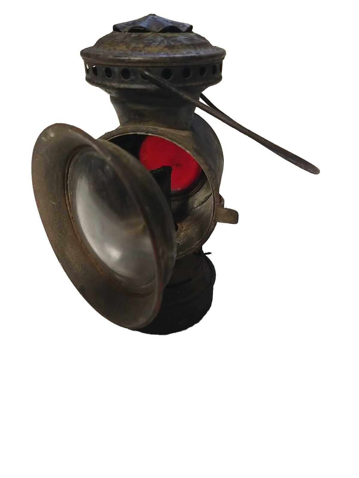 Antique Dietz Eureka. Made In USA Automotive lamp. Kerosene . Rustic Bronz Used