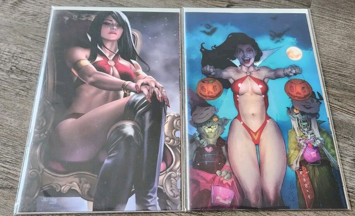 Vampirella - Virgin Covers - Dynamite Comics Lot