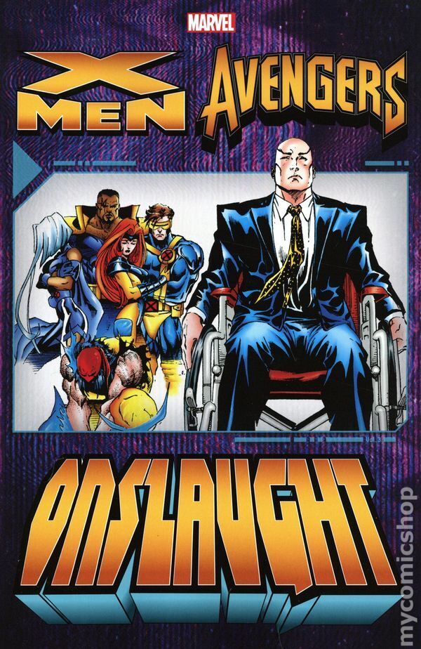 X-Men/Avengers Onslaught TPB #3-1ST NM 2021 Stock Image