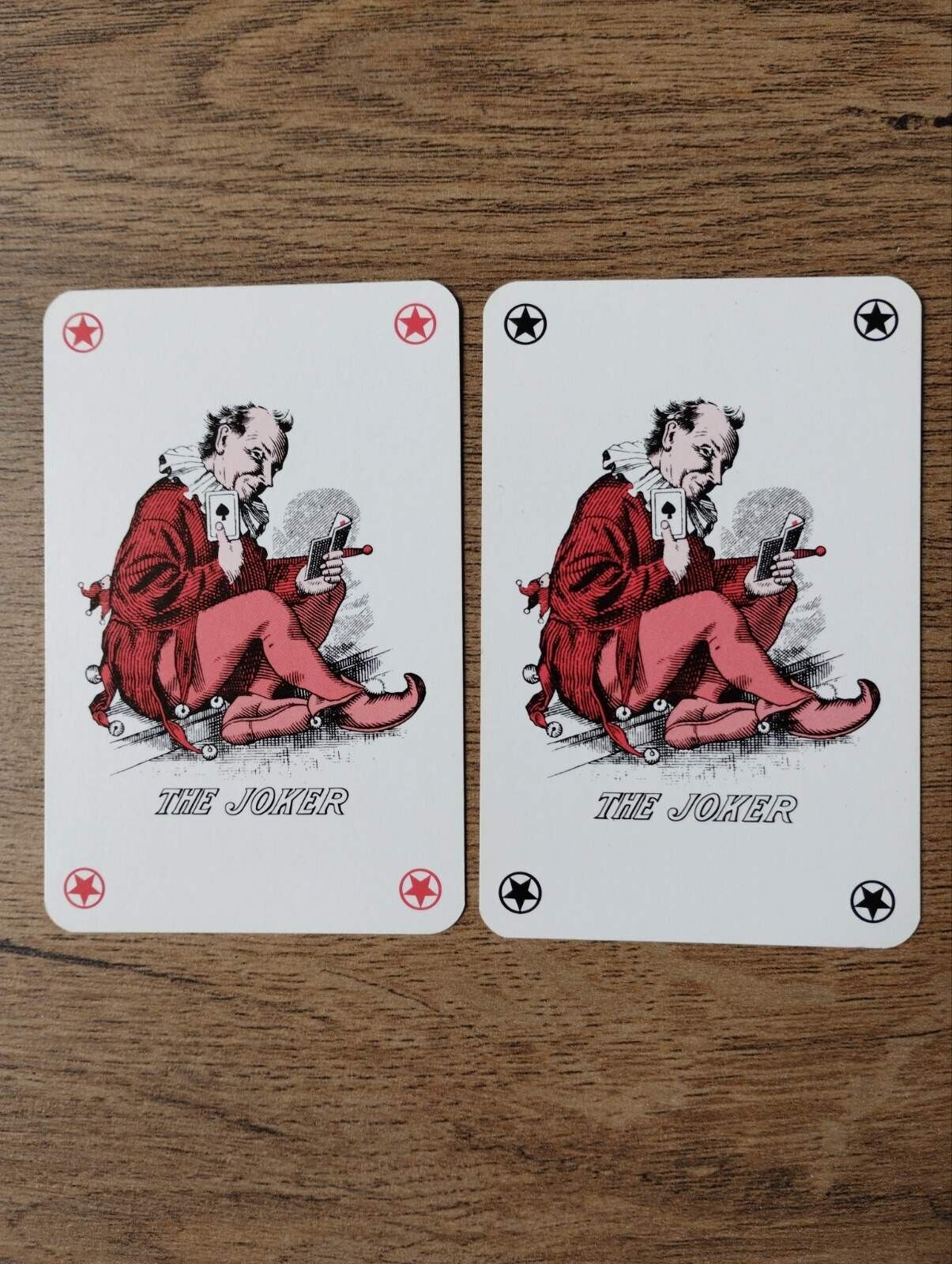 PAIR of Joker Playing Cards 4