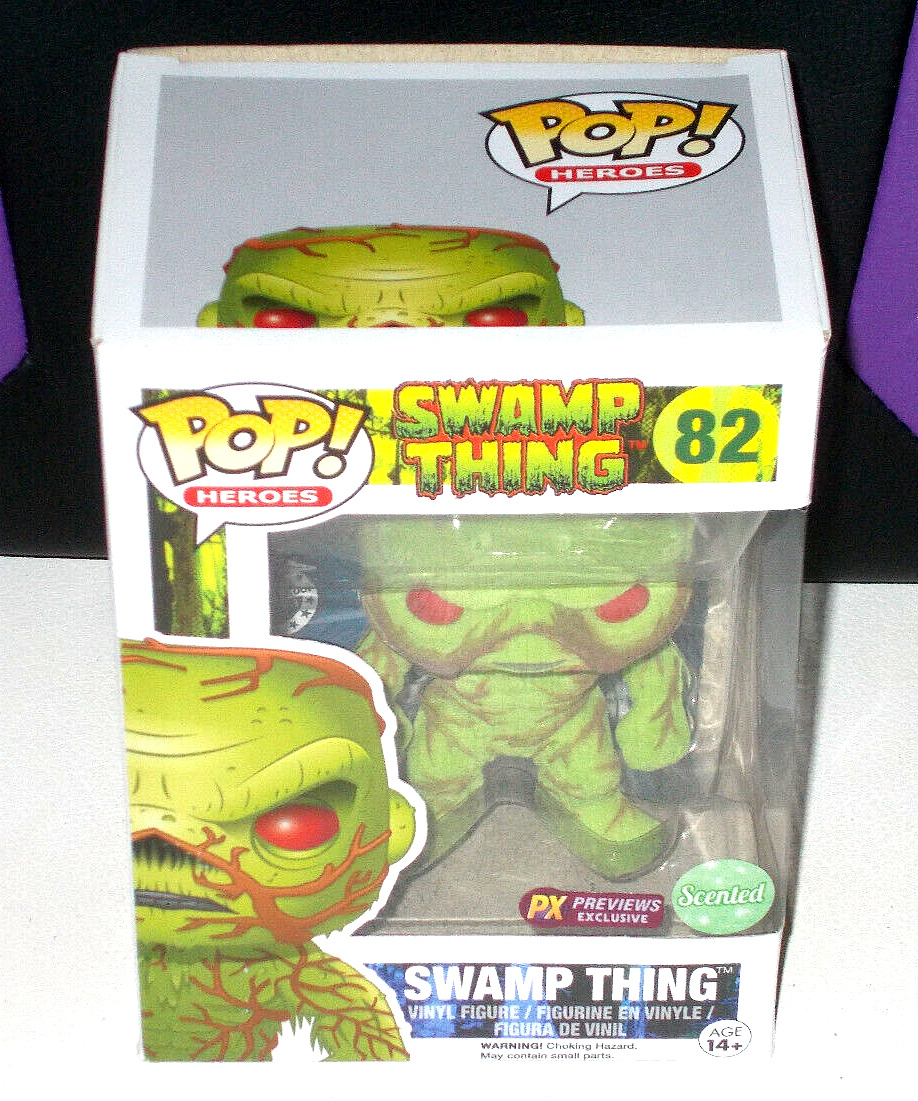 Funko Pop Vinyl: DC Universe - Swamp Thing - (Flocked , Scented) new PX