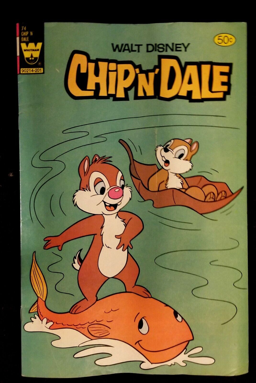 Vintage 1982 Whitman Chip N Dale # 74 Walt Disney Comic Book