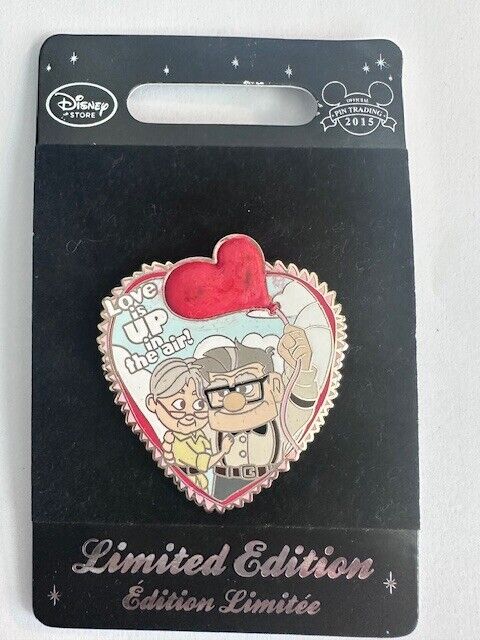 UK DS Carl Willie Flawed Up Love Is UP In The Air Valentines Day LE Disney Pin B