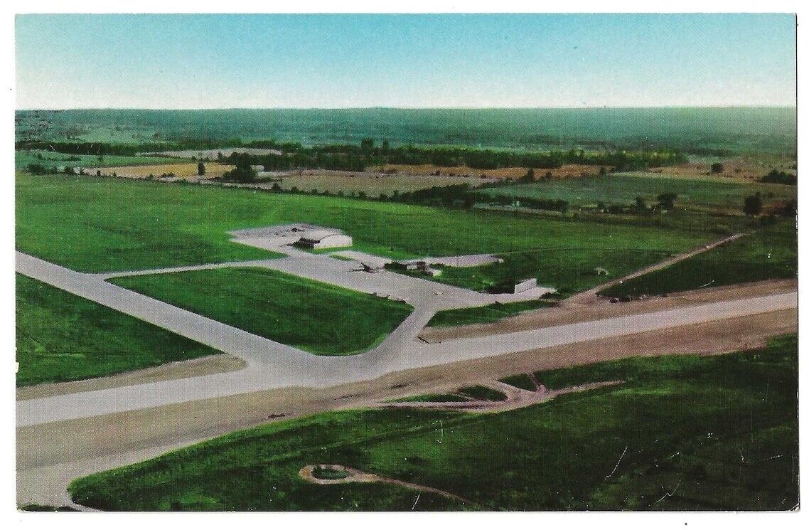 Williamson County Airport c1950\'s Veterans Airport Southern Illinois, Marion