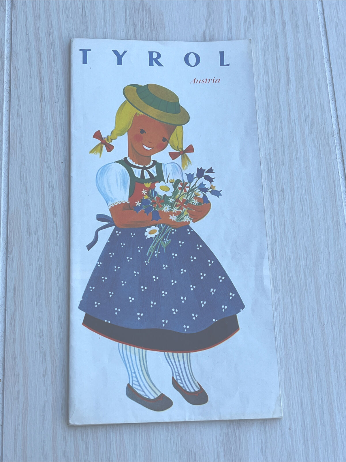 Tyrol Austria Vintage Travel Brochure Guide Booklet Clothing Attire