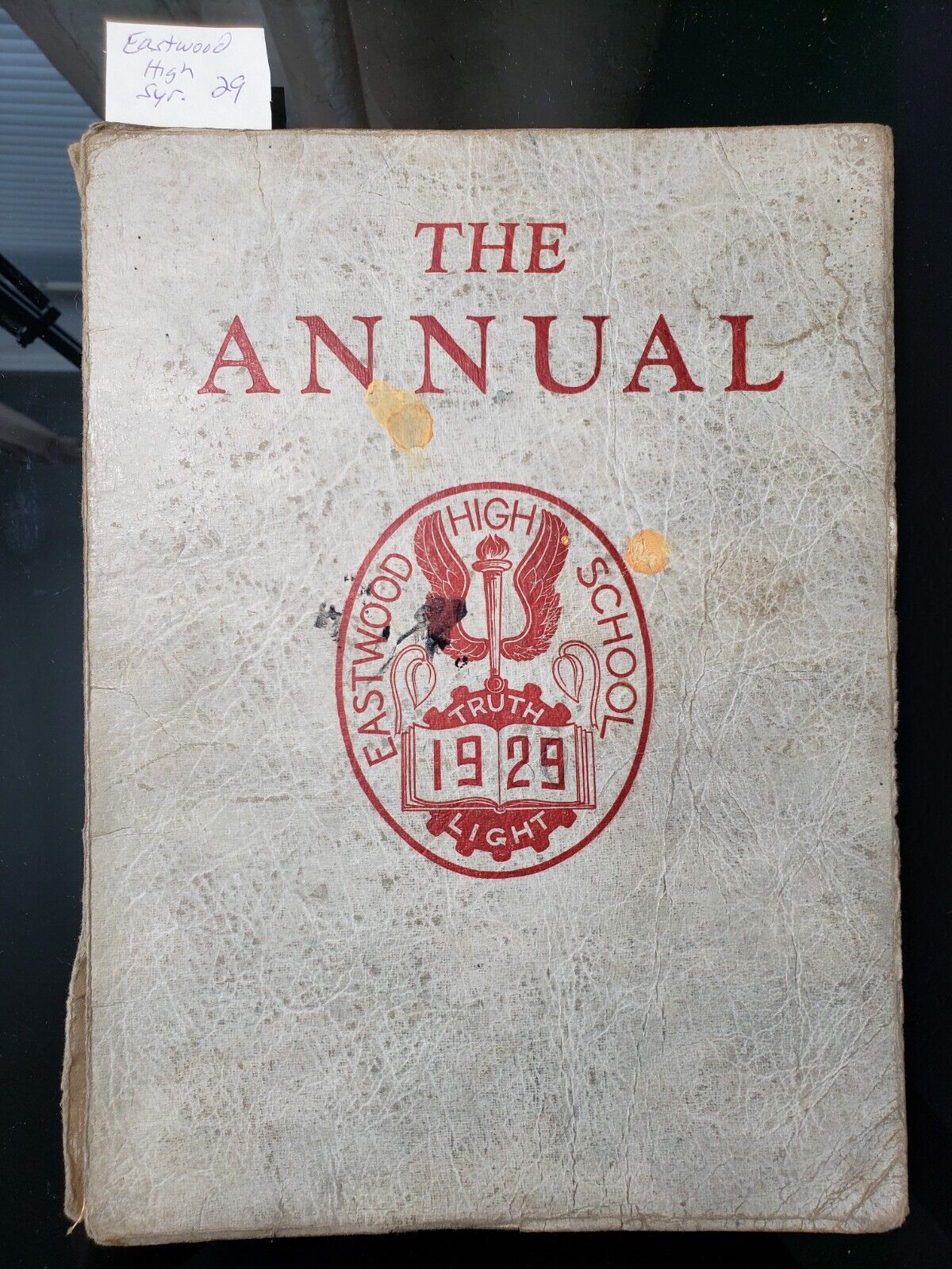 1929 Eastwood High School Yearbook Syracuse NY The Annual