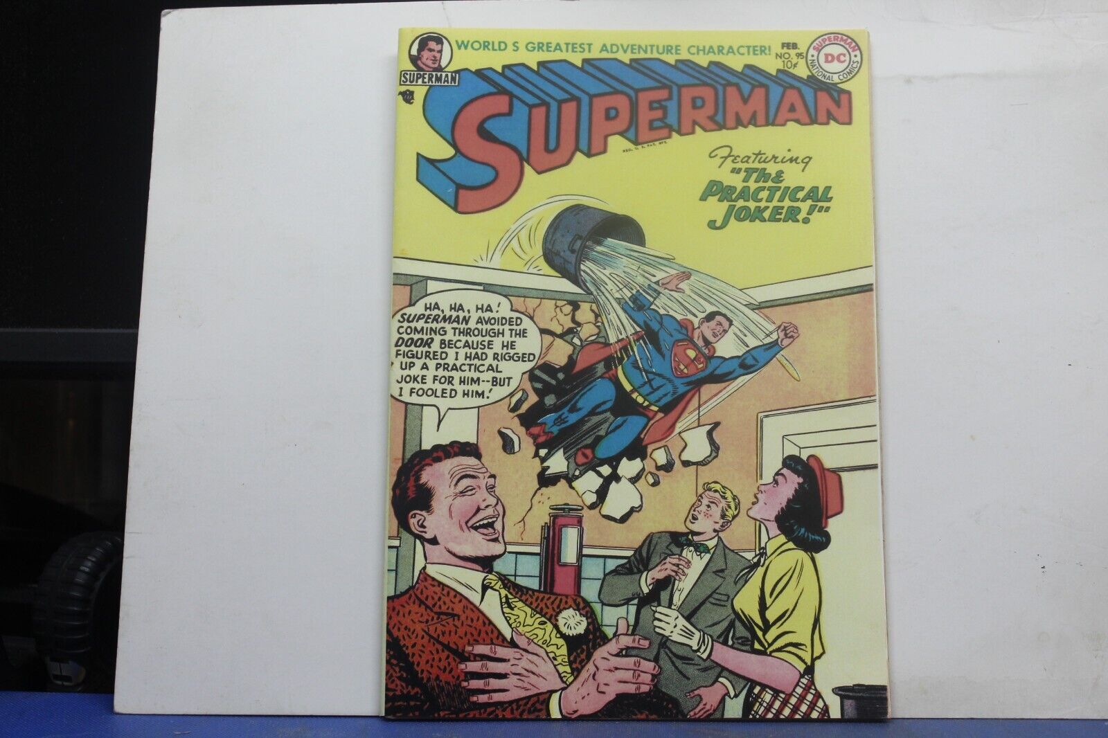 SUPERMAN #95 REPRODUCTION COVER 1955