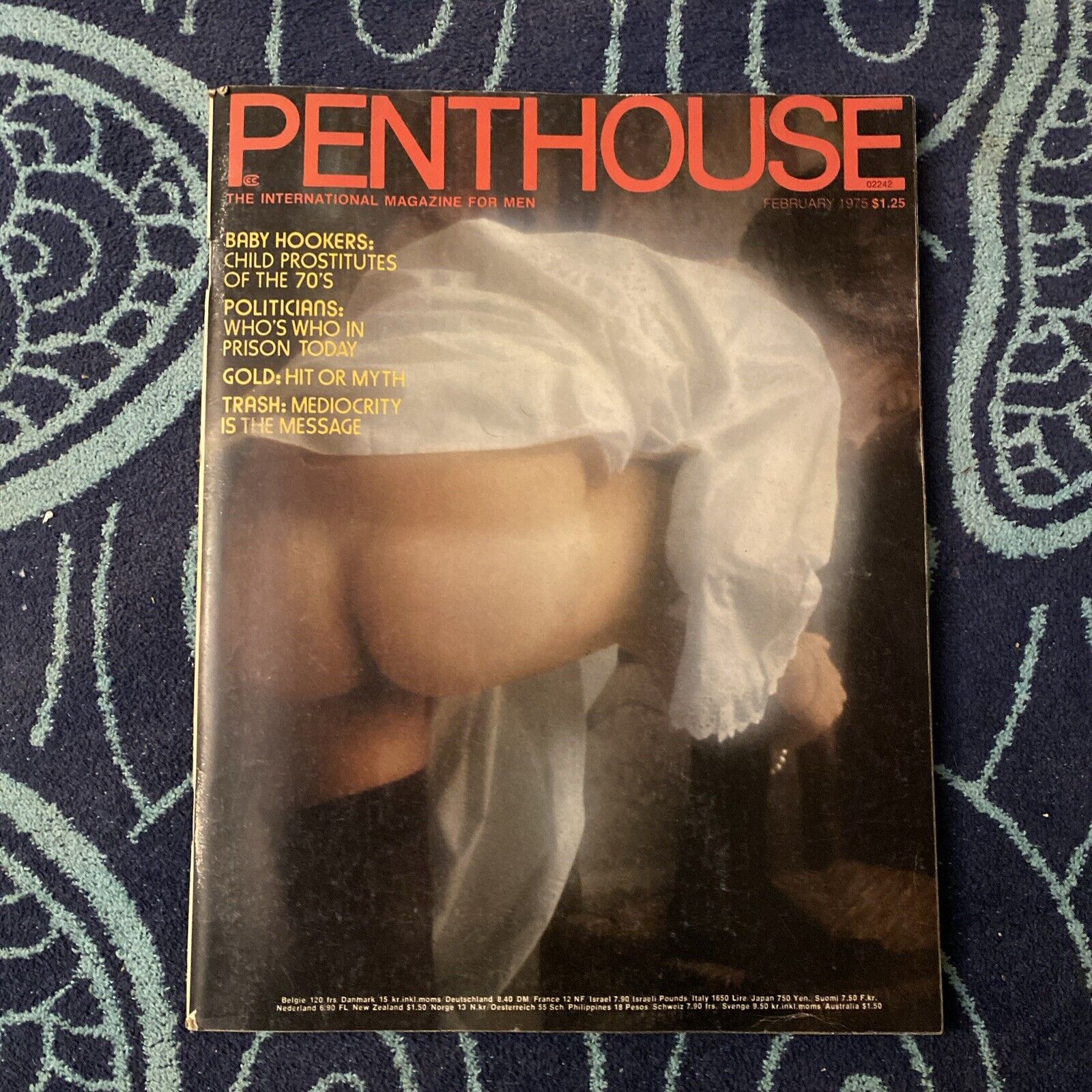 Penthouse Magazine February 1975 Lona, Pamela Martin