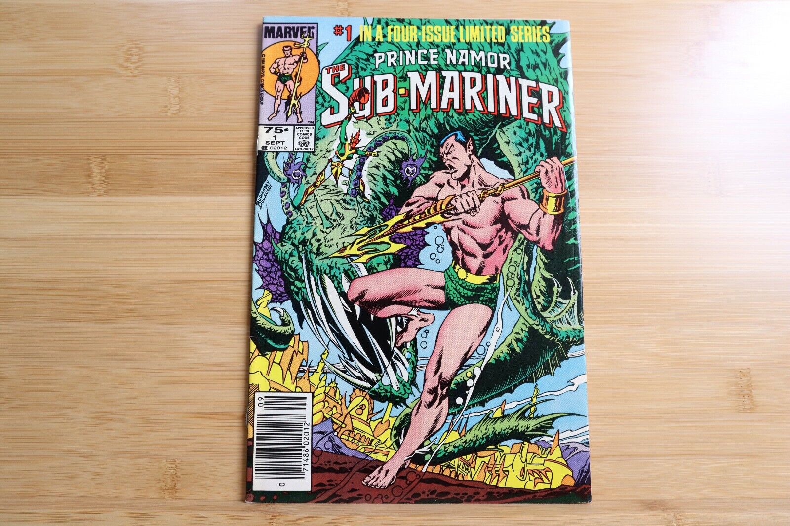 Marvel Comics Prince Namor The Sub Mariner #1 Newsstand NM - 1984