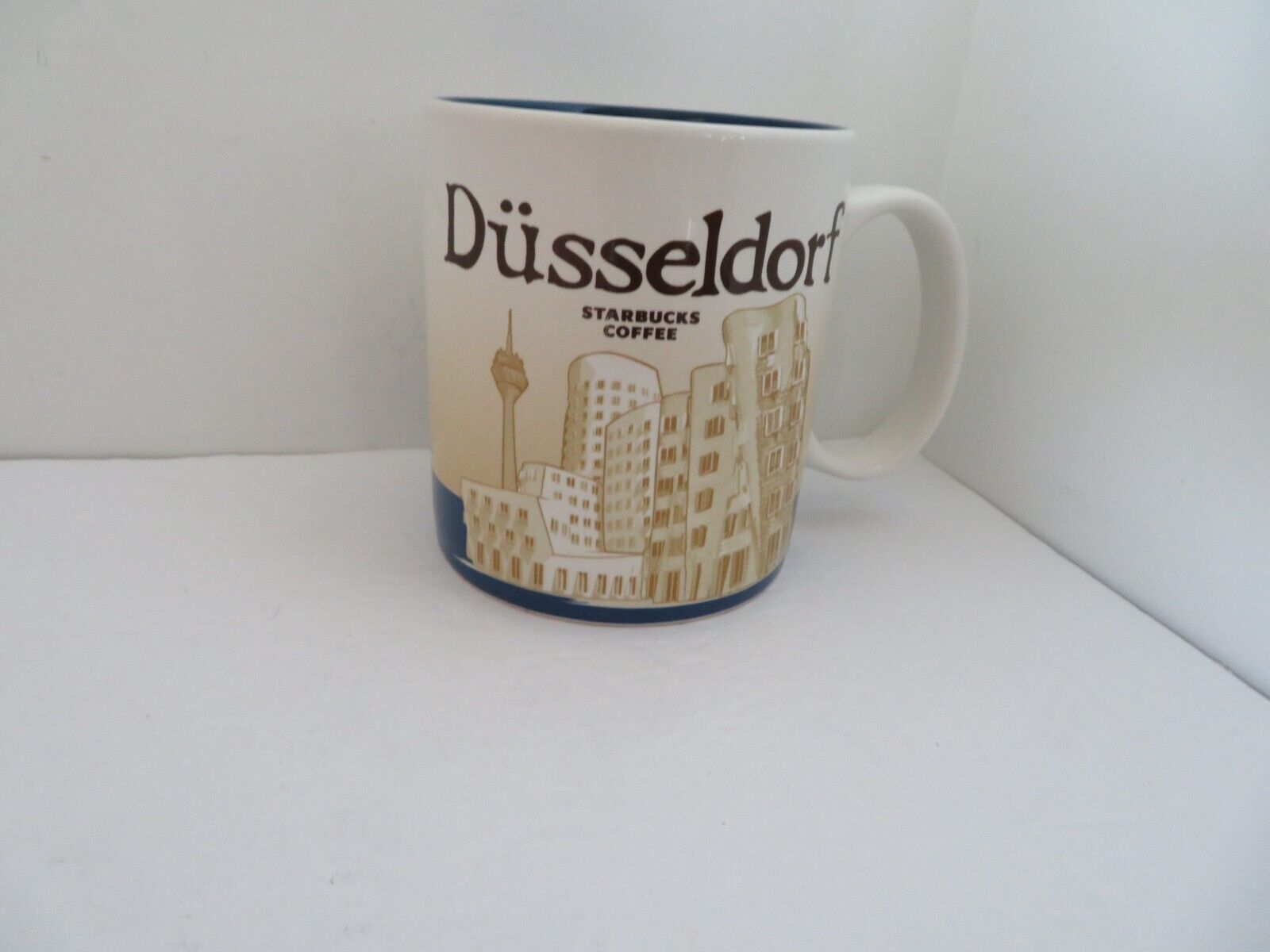 Starbucks Dusseldorf Germany Global Icon Collection Coffee Tea Mug Cup 16 oz