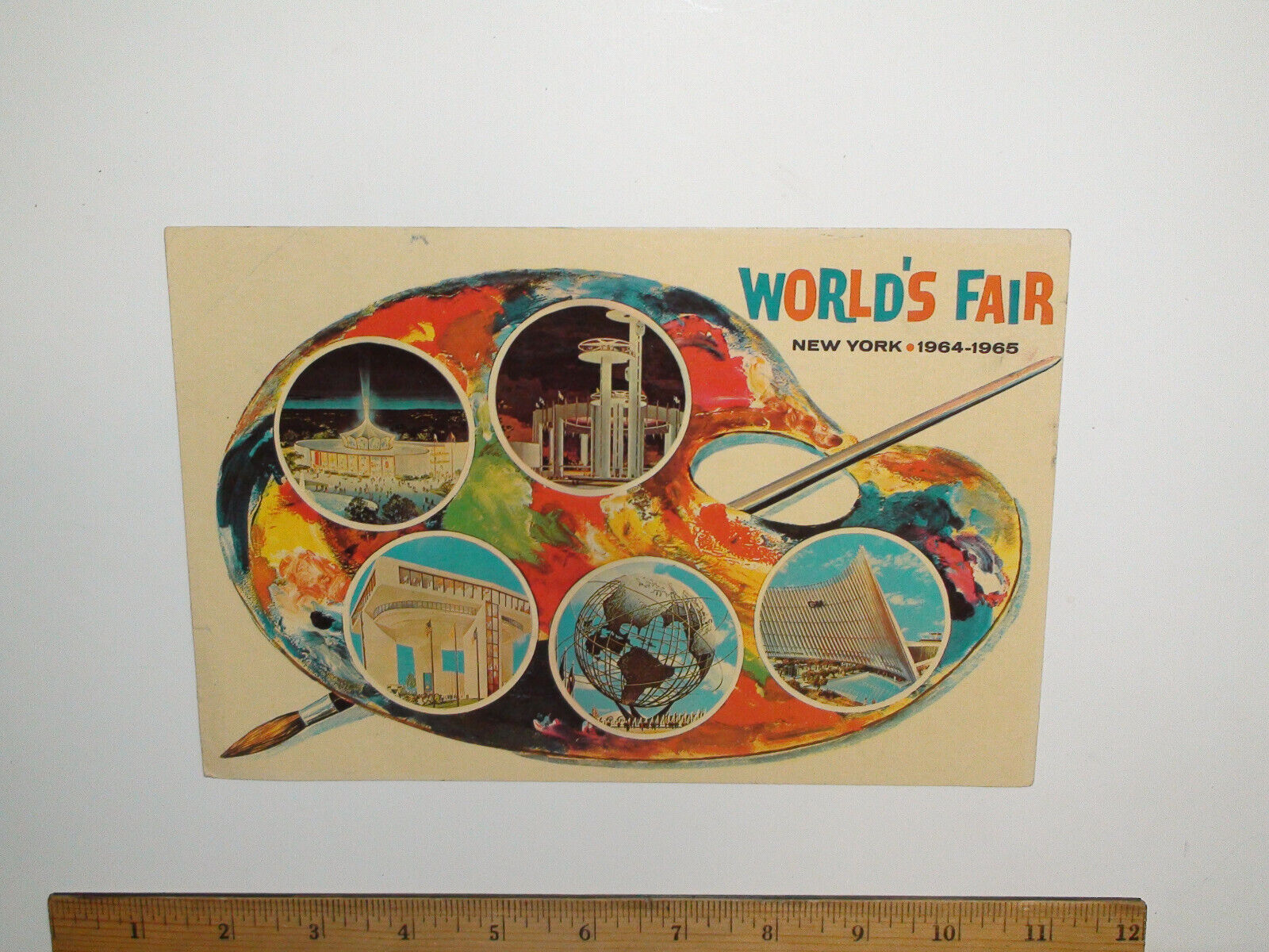 Peace Through Understanding 1964 - 1965 New York World\'s Fair Postcard - Unused