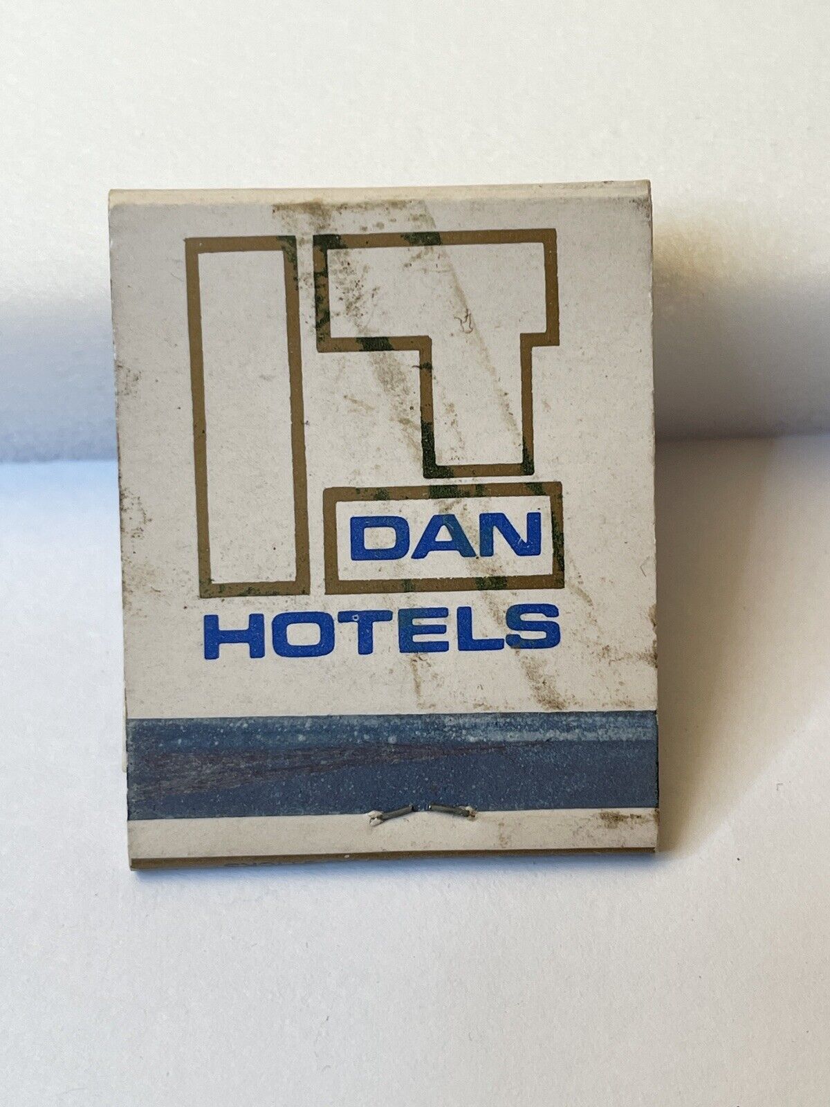 Rare 1970s Israel Matchbook- Dan Hotels - Vintage Judaica Israeli Souvenir 