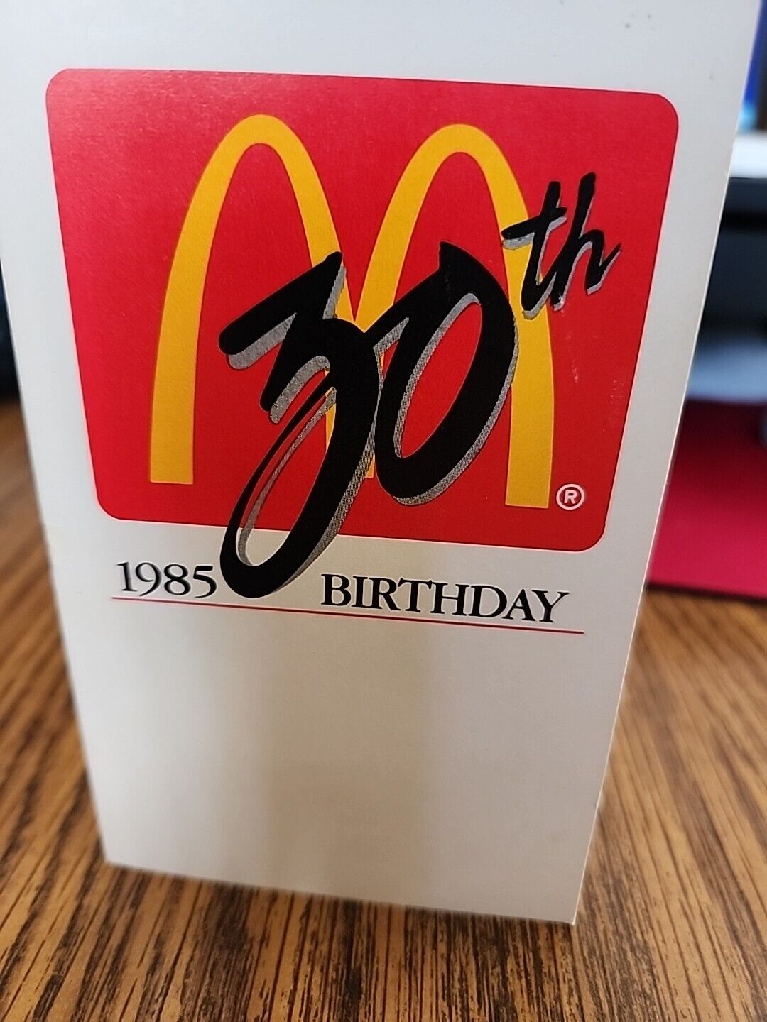 McDonald\'s 30th Anniversary-1985 Lapel Pin