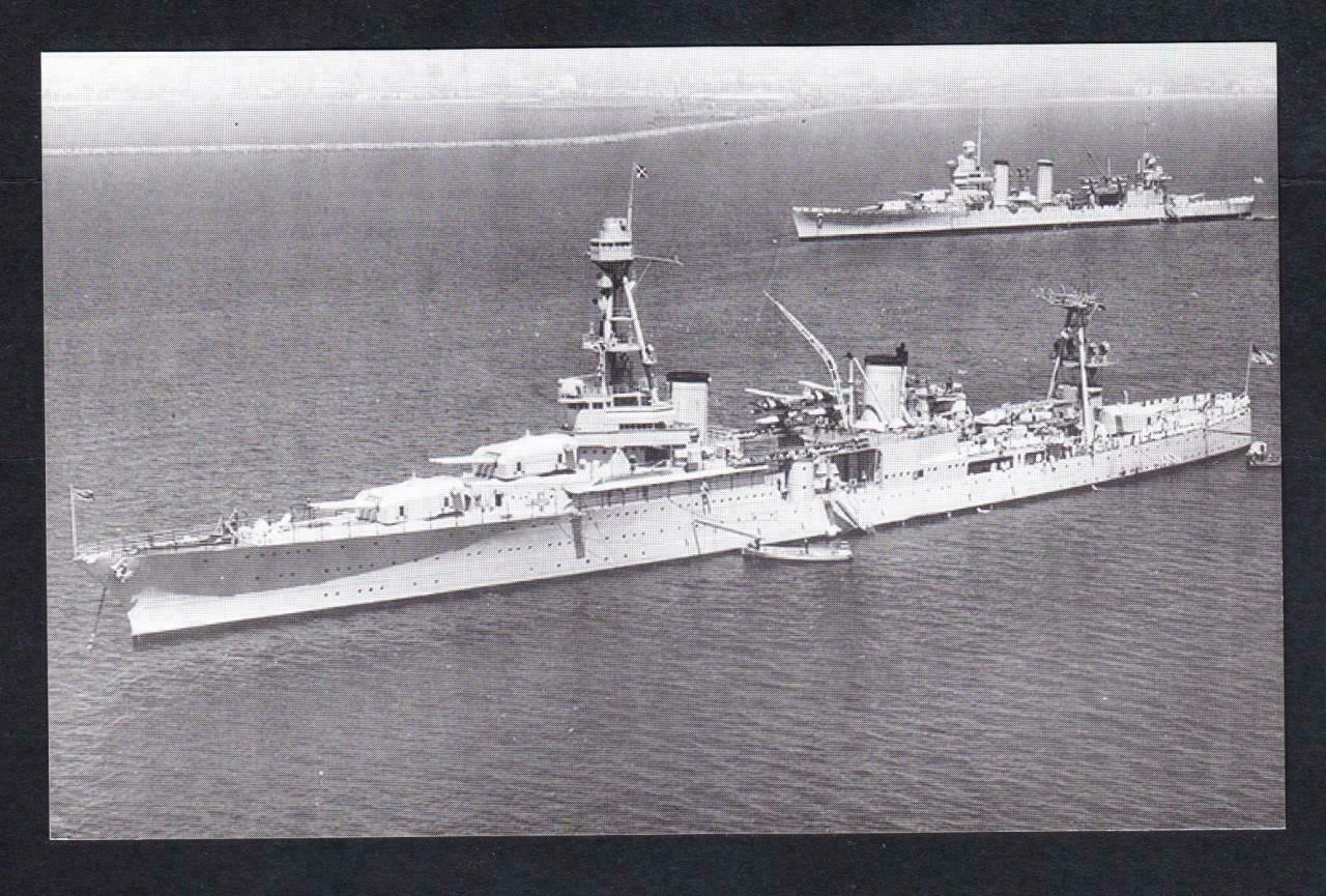 US Navy Cruiser USS HOUSTON CA-30 Navy Ship Postcard