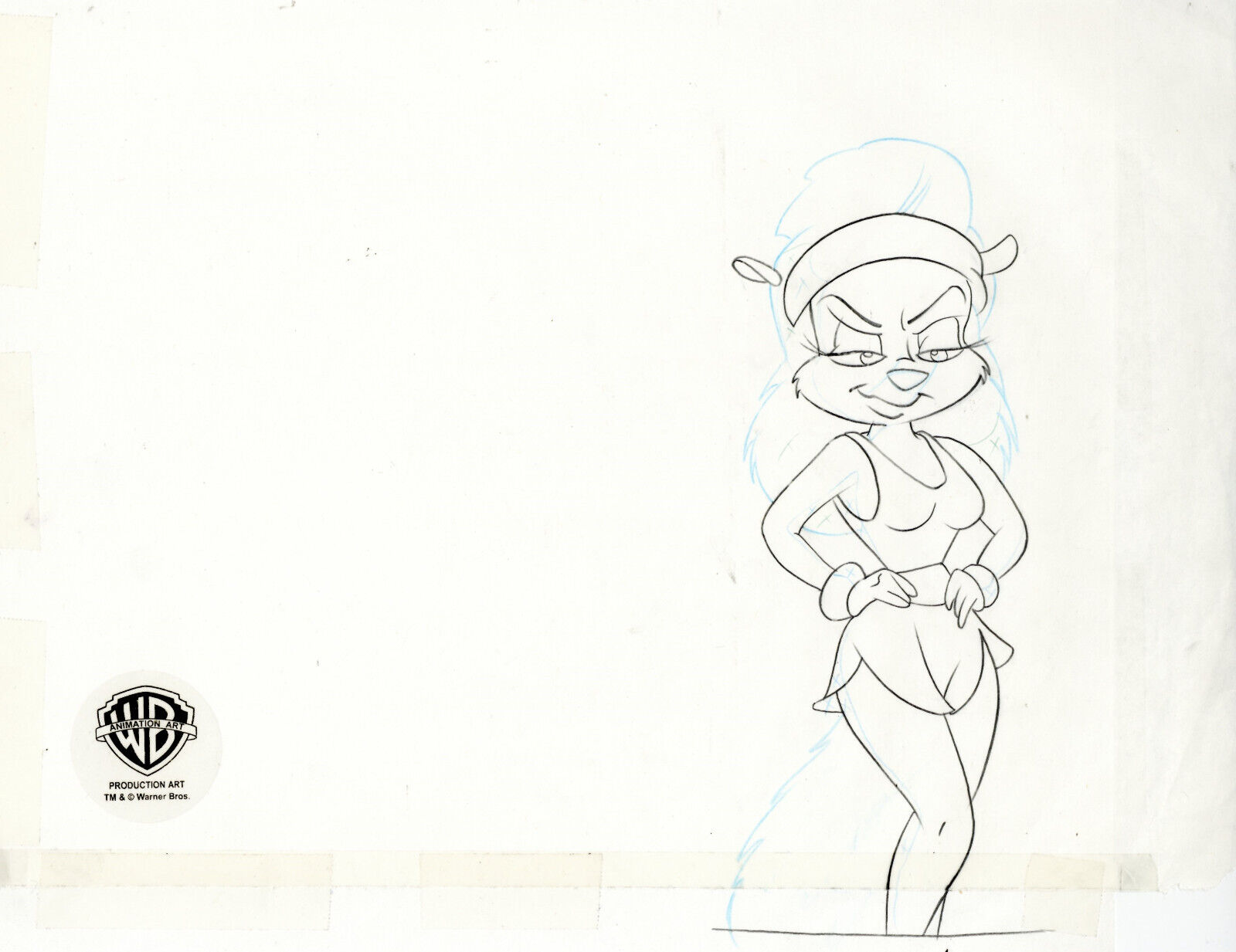 Animaniacs-Minerva- Original Production Drawing-Meet Minerva 14