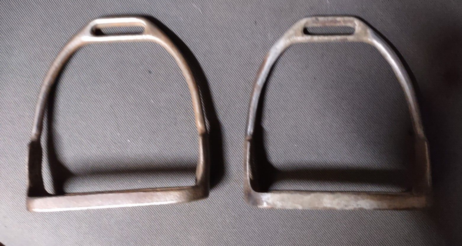 Pair Of Model 1912 Cavalry,Artillery,Officers Stirrups Marked U.S. , A.G.S. Bros