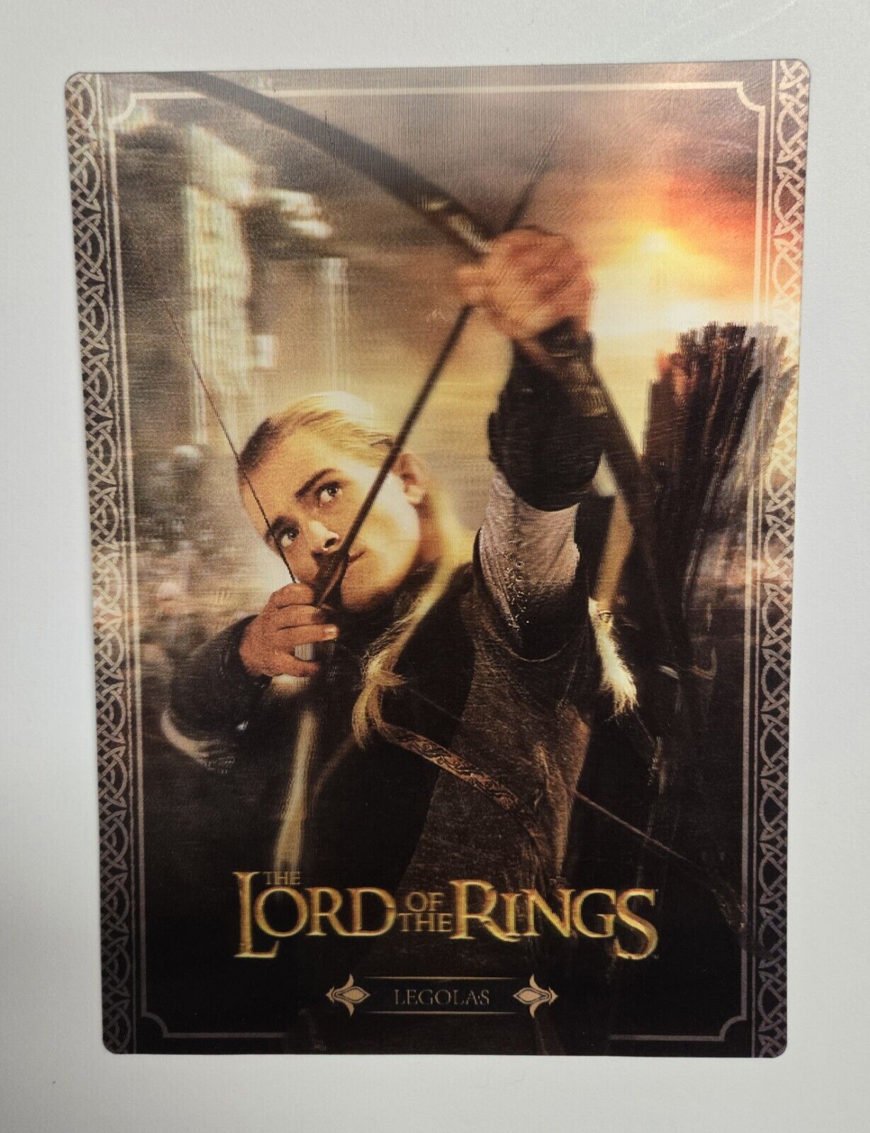 2023 Card Fun Lord Of The Rings Legolas Lenticular Box Insert