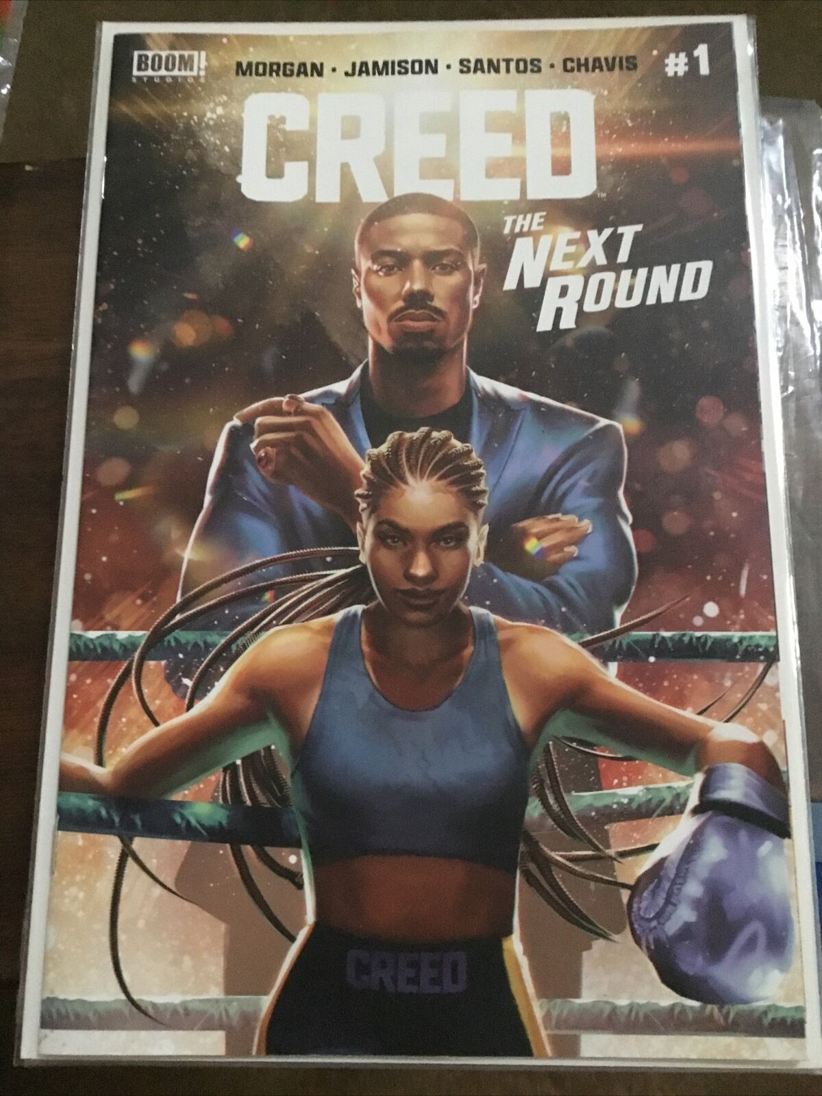 Creed: the Next Round #1 Main Cover (2023 Boom Studios) Very Nice Unread?