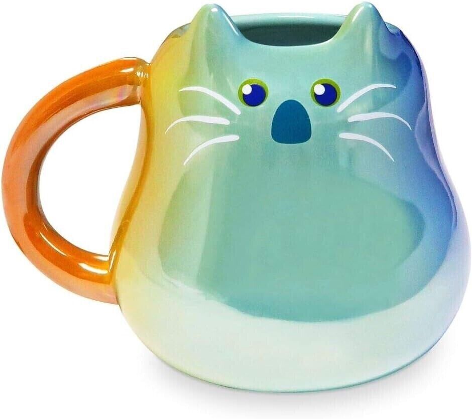 Disney Pixar Soul Mr. Mittens The Cat Mug Iridescent Color Ceramic Mug