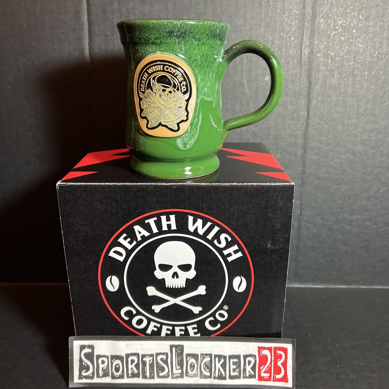 Death Wish Coffee 2024 Drop Kick Murphy Mug Limited Edition #1357 NEW - IN HAND⚡