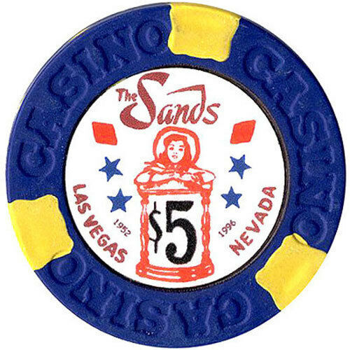$5 Sands Casino Fantasy Chip Las Vegas Nevada Collectible Chips *