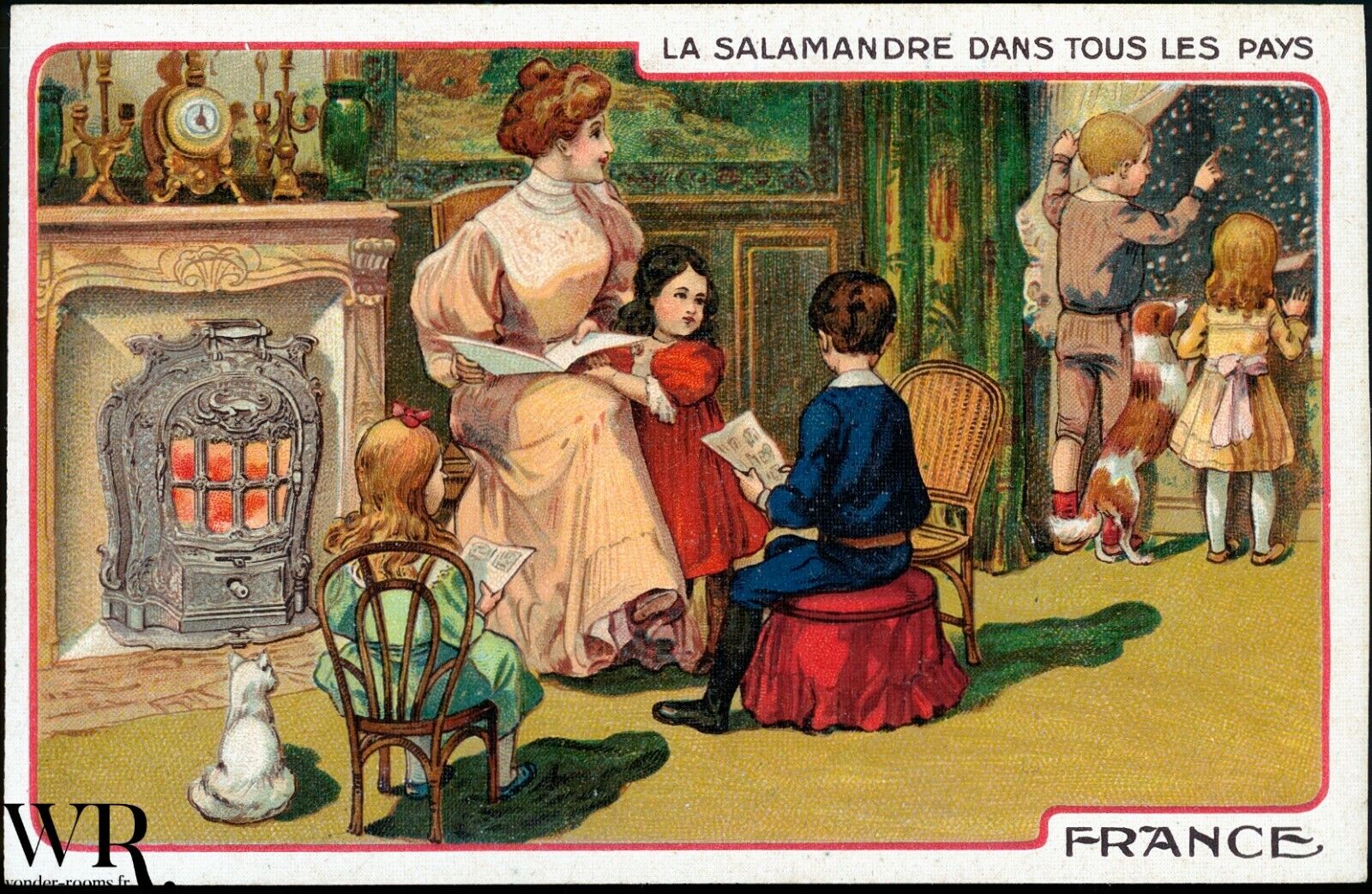 Advertising Postcard - CPA - Advertising Poscard - POELE LA SALAMANDER