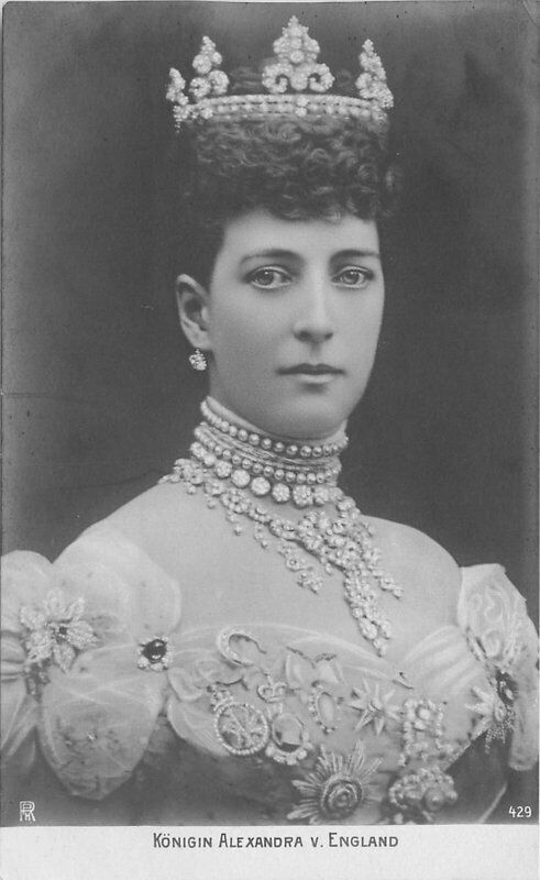 C-1910 Queen Alexandria UK Royalty #429 Postcard 22-4025