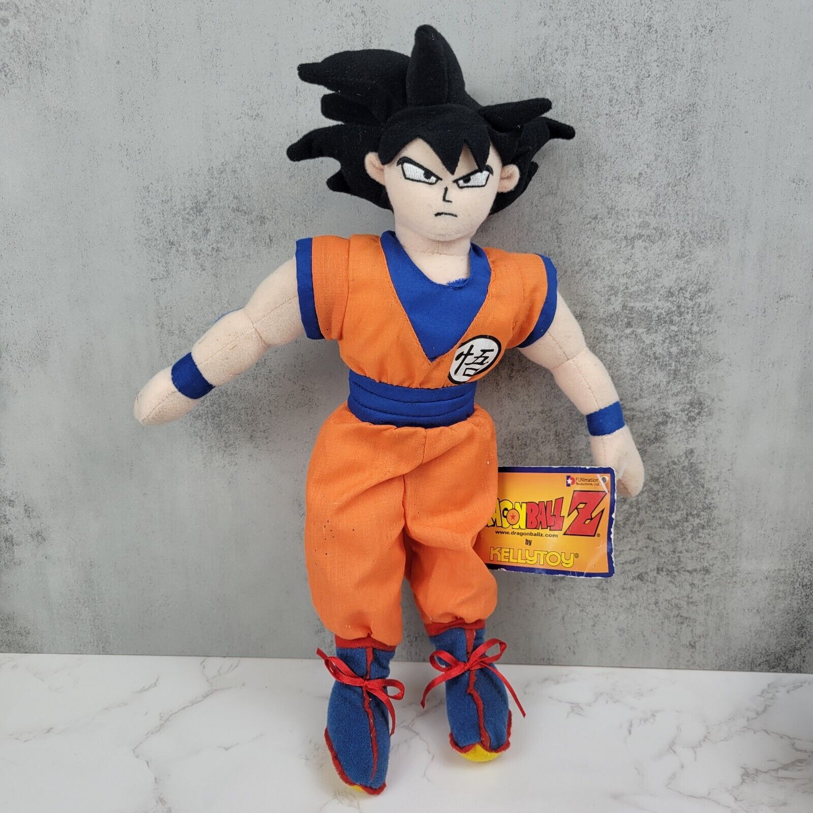 Vintage Dragonball Z , Goku Plush Kellytoy With Tags , 13 Inches Tall