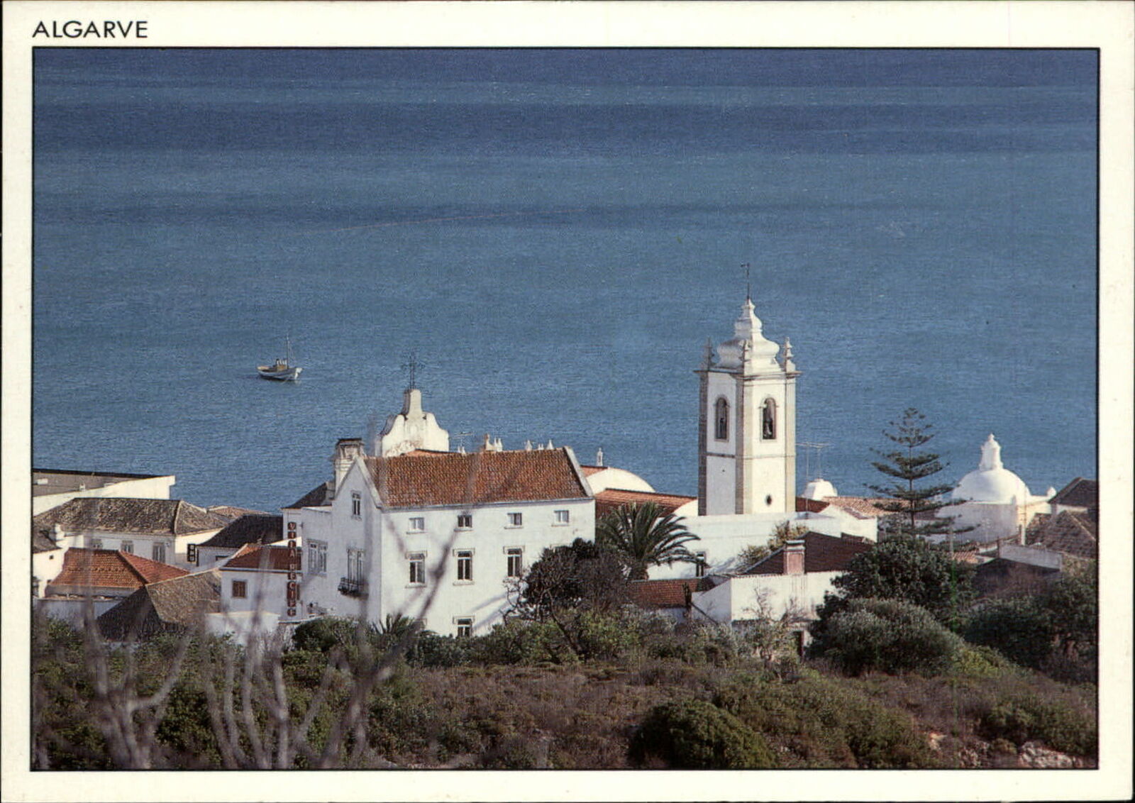 Albufeira city Algarve coast Portugal ~ postcard  sku251