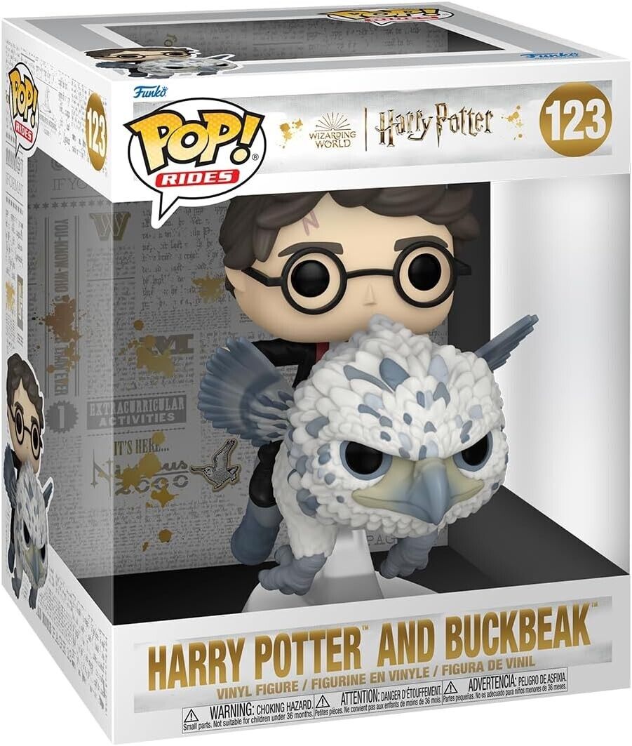 Funko Pop Deluxe Ride Harry Potter on Buckbeak Figure
