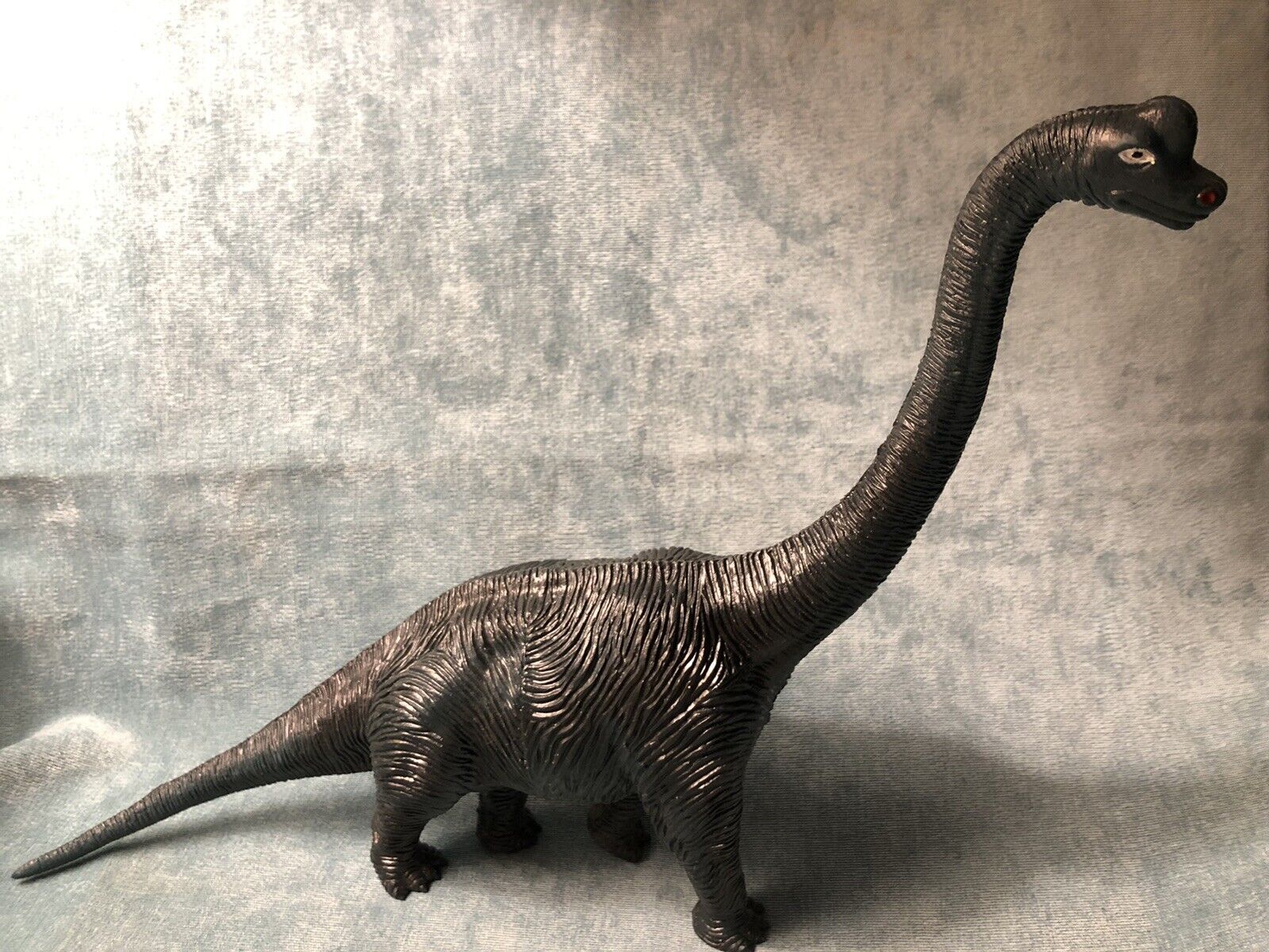 Vintage Larami Brachiosaurus Dinosaur 1980\'s Action Figure Toy Retro Plastic EUC