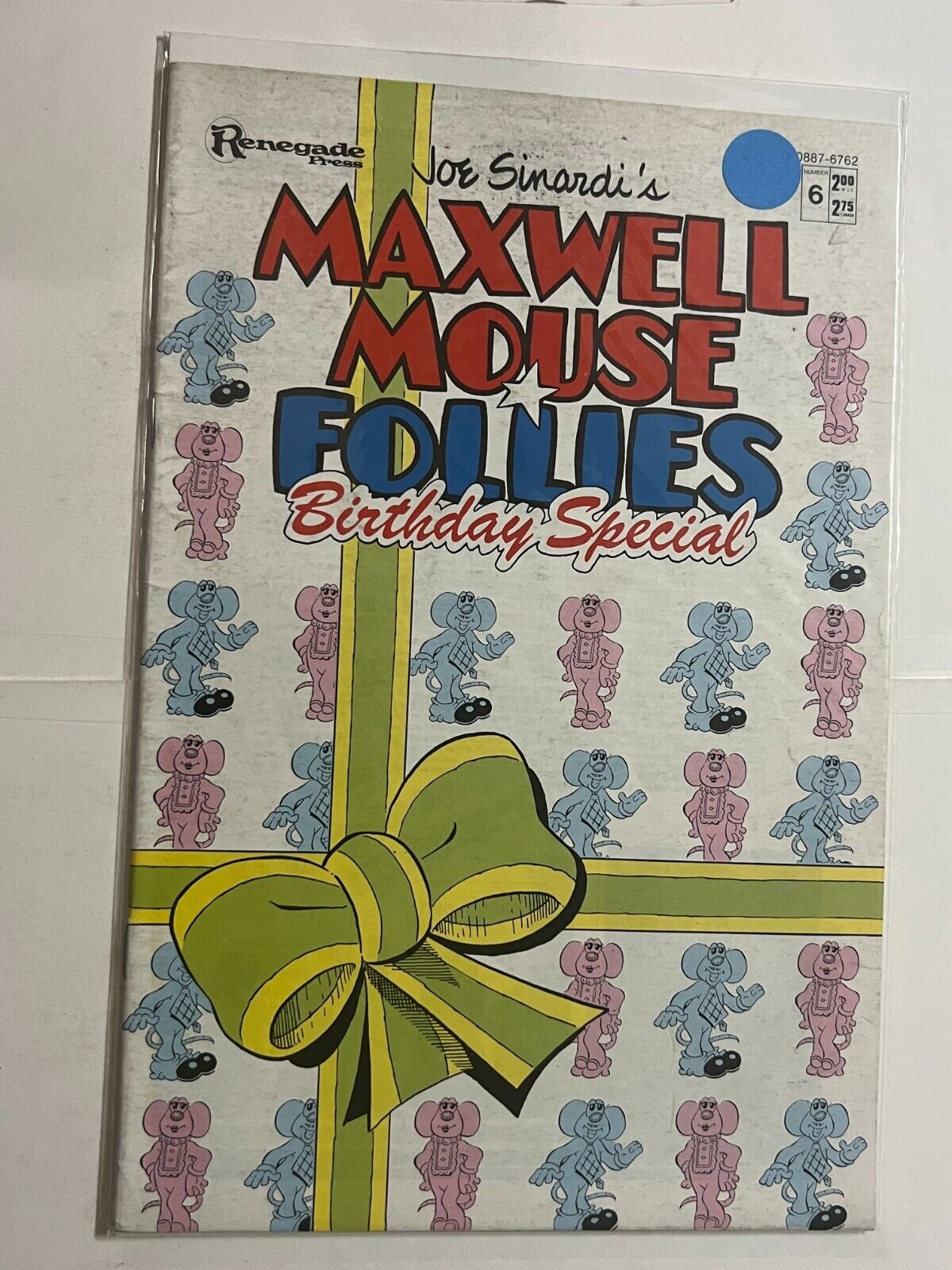 Maxwell Mouse Follies #6 Renegade | Combined Shipping B&B