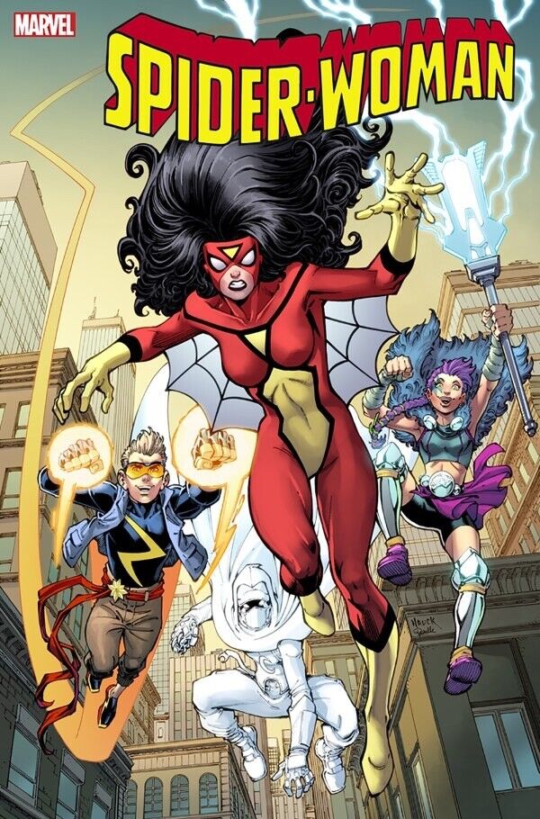SPIDER-WOMAN #7 TODD NAUCK VARIANT THE ASSEMBLY TEAM FIVE 1ST APPEARANCES 2024