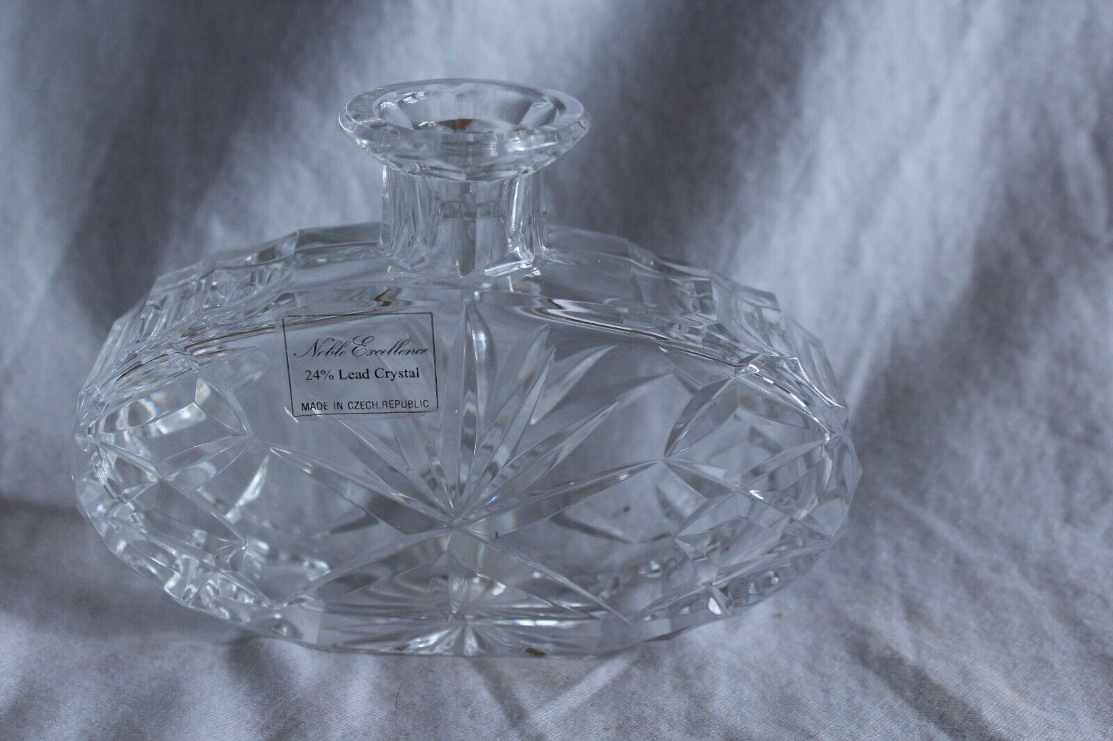 Vintage Noble Excellence 24% Lead Crystal Decanter