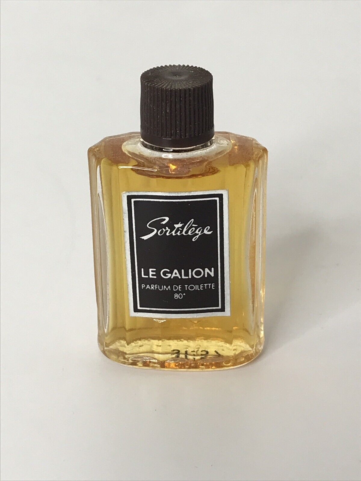 Vintage Sortilege Le Galion Parfum de Toilette 0,3167 fl oz/9ml Mini Bottle ~NOS