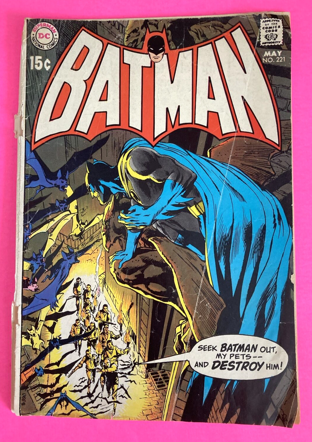 DC Comics - BATMAN- No. 221 - 1970