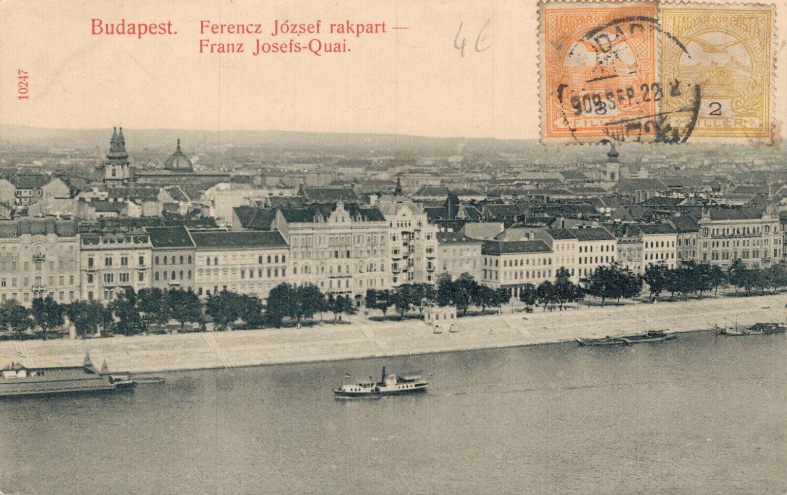 Hungary Budapest Ferenc József Rakpart 06.27